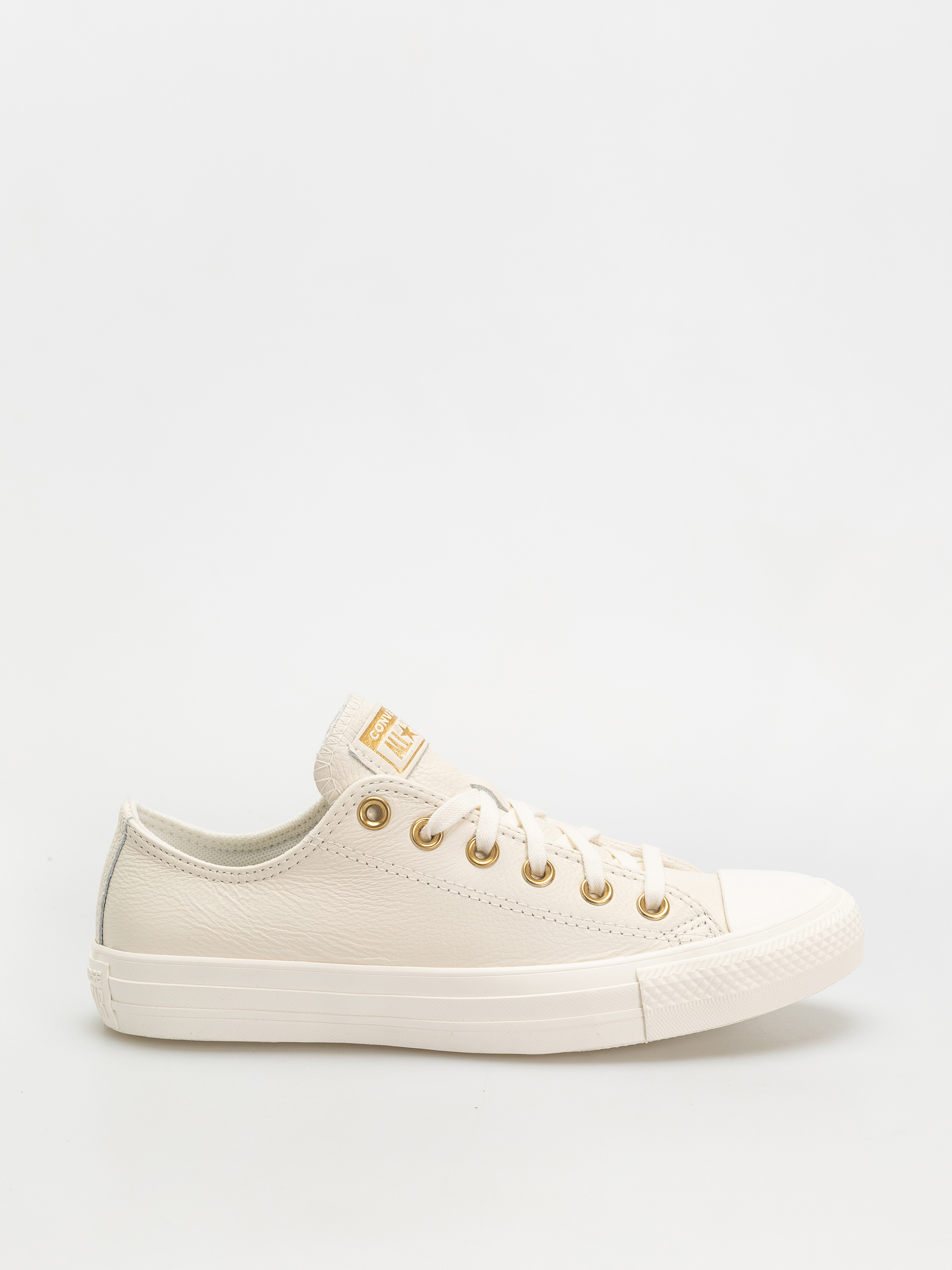 Converse Chuck Taylor All Star Ox Wmn Chucks (egret/egret/gold)