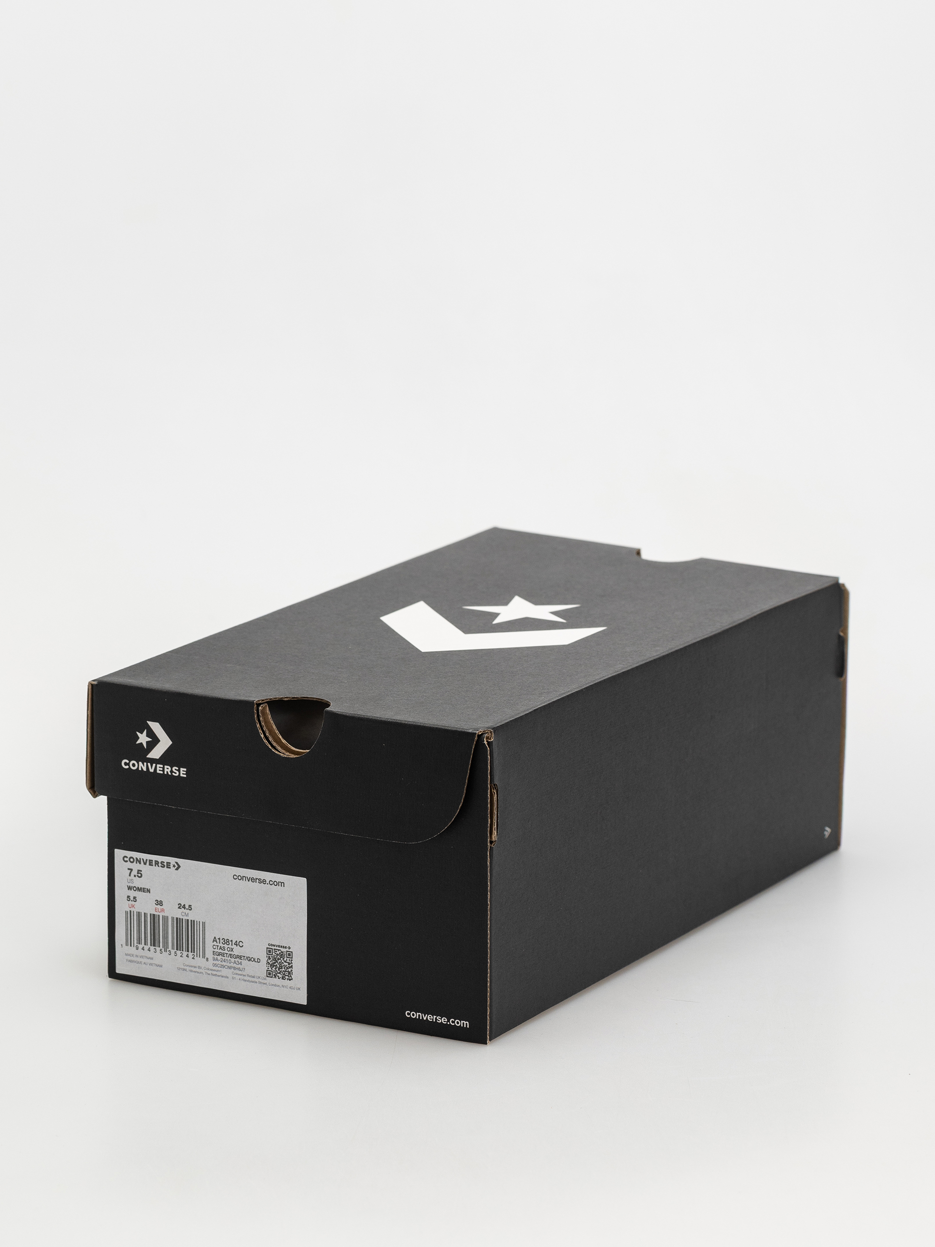 Converse Chuck Taylor All Star Ox Wmn Chucks (egret/egret/gold)