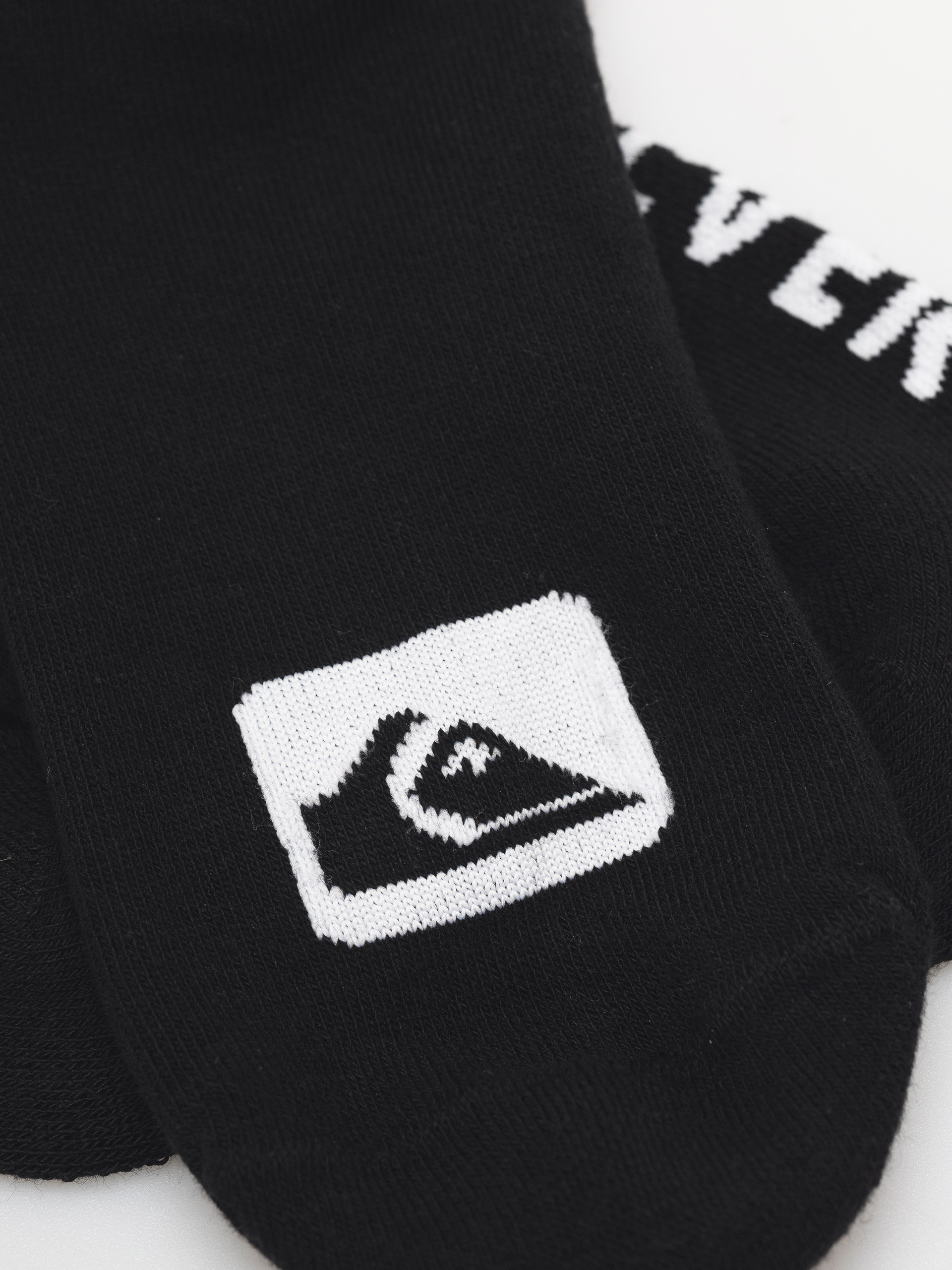 Quiksilver 3 Ankle Pack Socks (black)