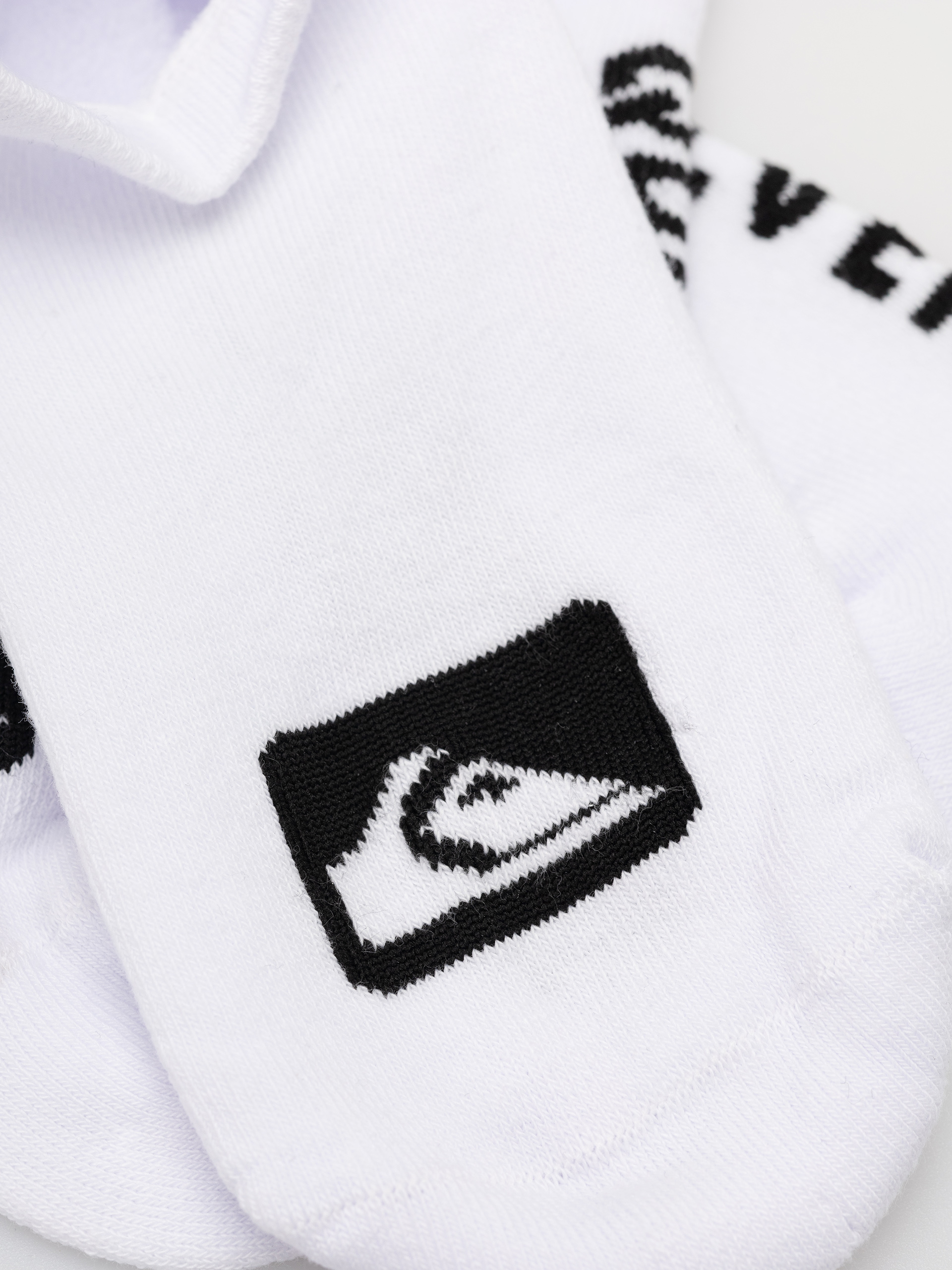 Quiksilver 3 Ankle Pack Socks (white)