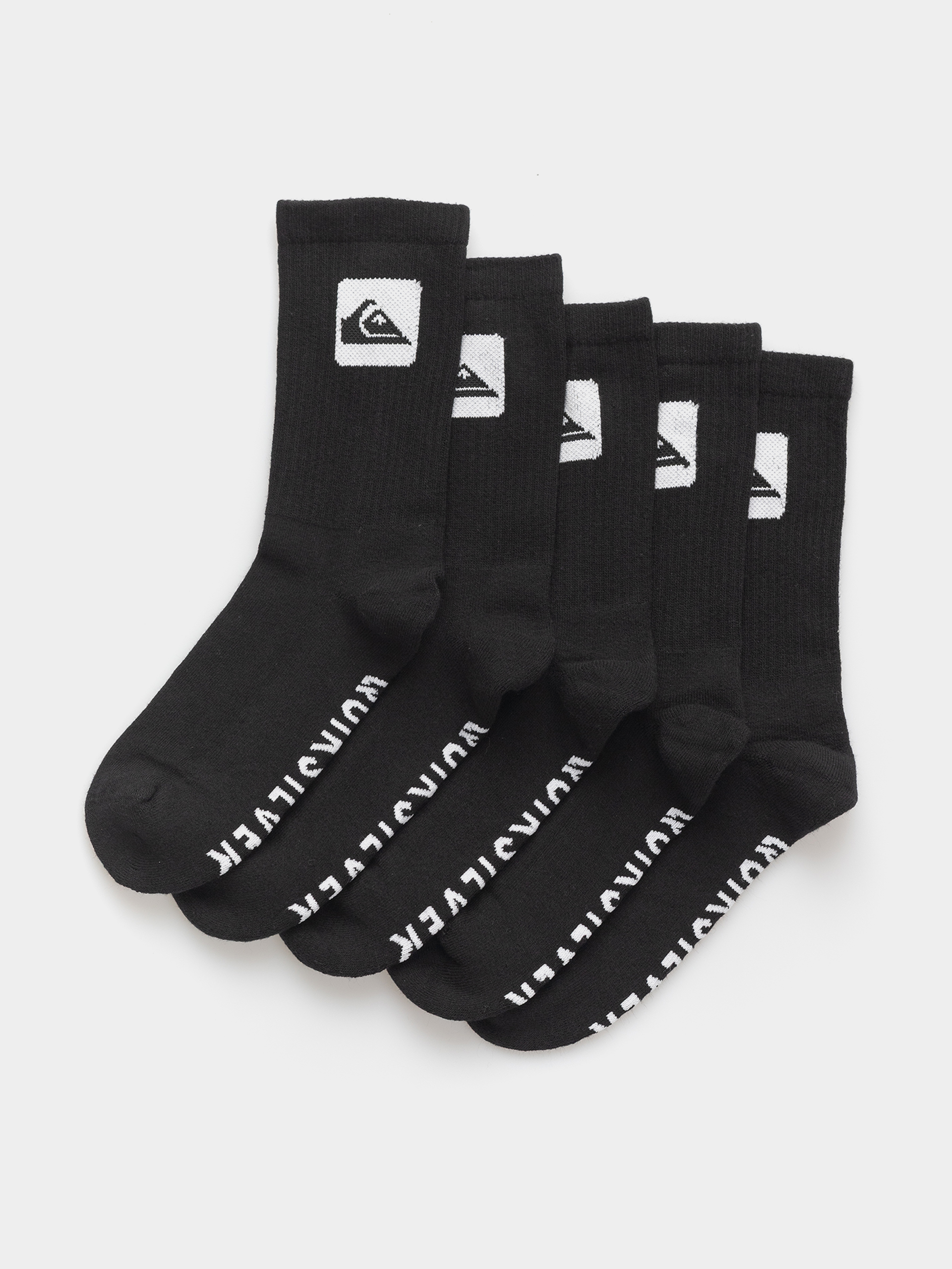 Quiksilver 5 Crew Pack Socken (black)