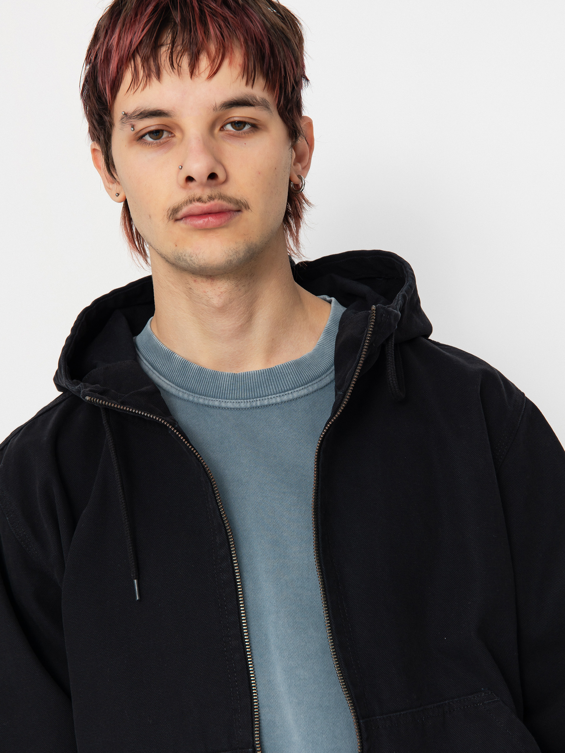 Dickies Duck Canvas Unlined Jacket (stone washed black)