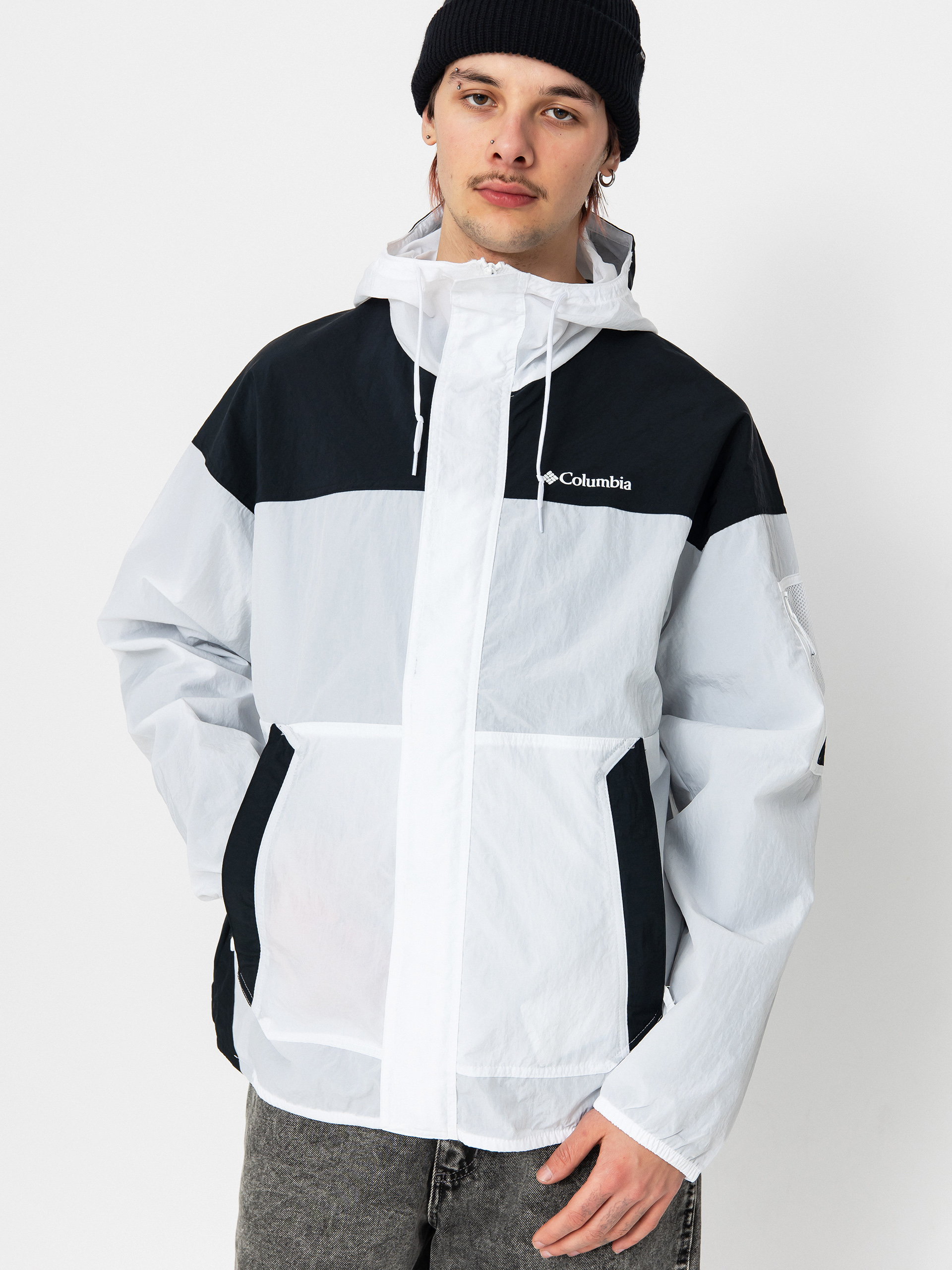 Columbia Challenger II Windbreaker Jacket white (white/black)
