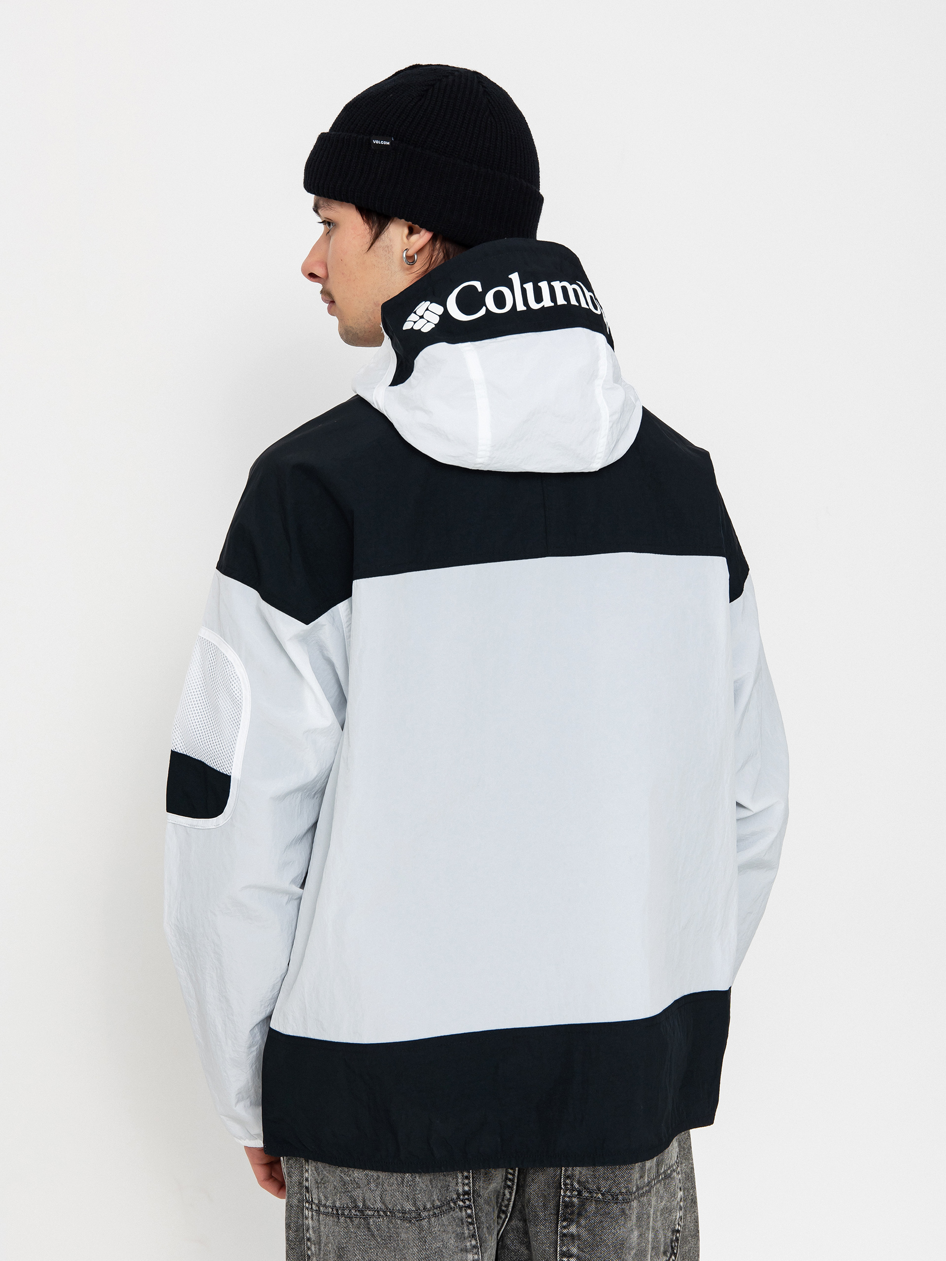 Columbia Challenger II Windbreaker Jacket (white/black)