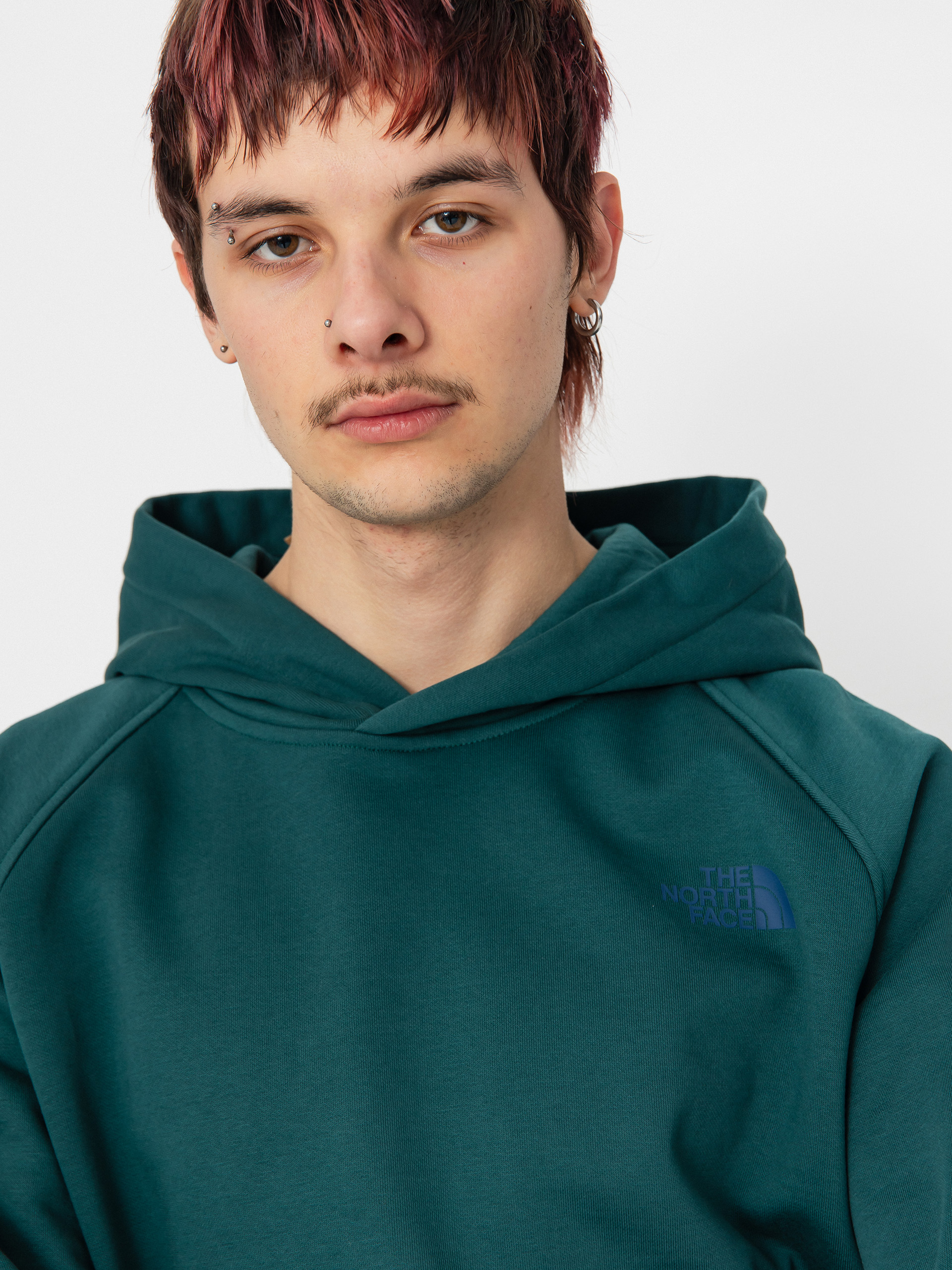 The North Face Raglan Box Nse HD Hoodie (deep nori/estate blue)