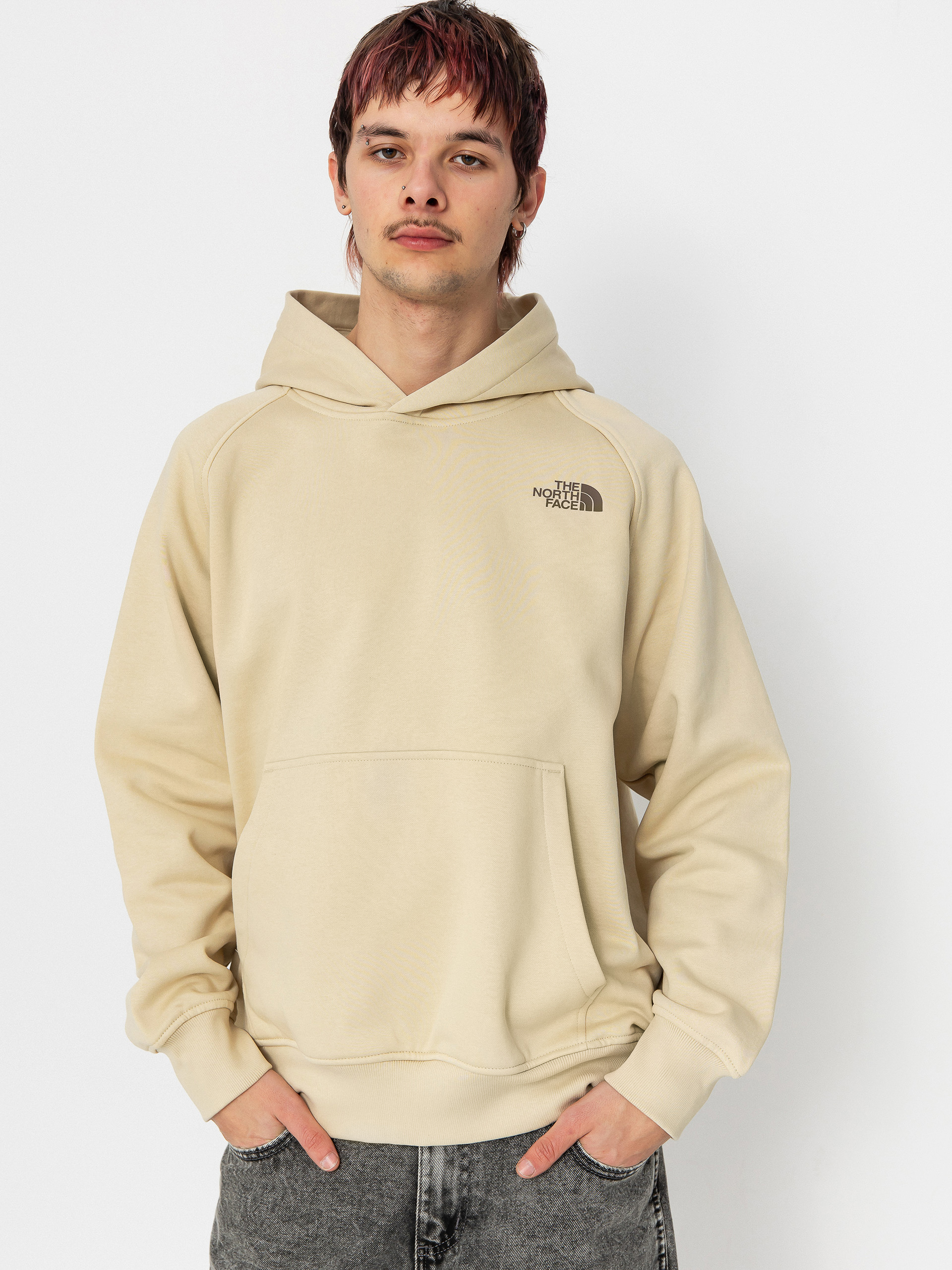 The North Face Raglan Box Nse HD Hoodie (gravel/smokey brown)