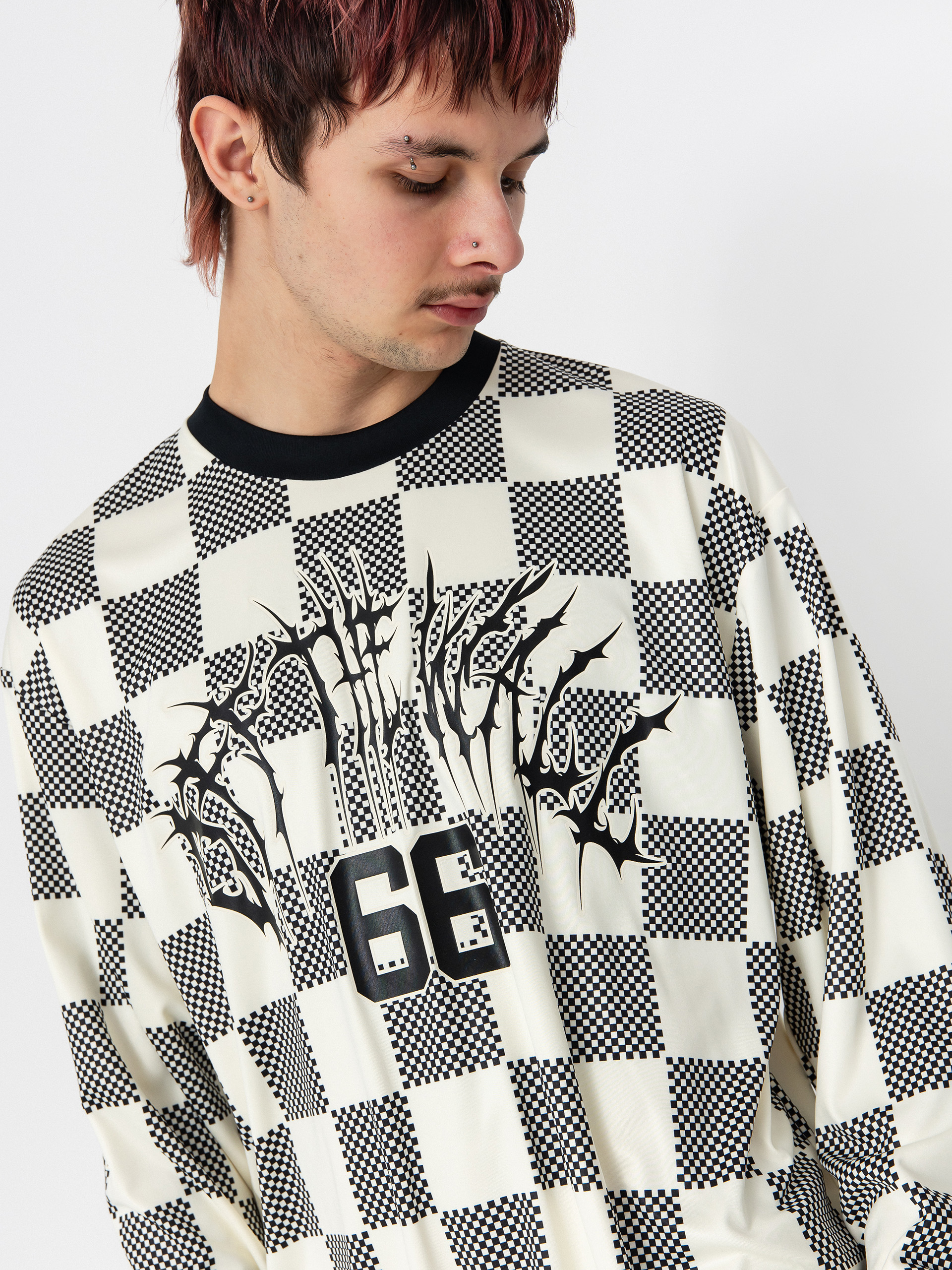 Vans Metal Arch Soccer Knit Longsleeve (lemon icing/black)