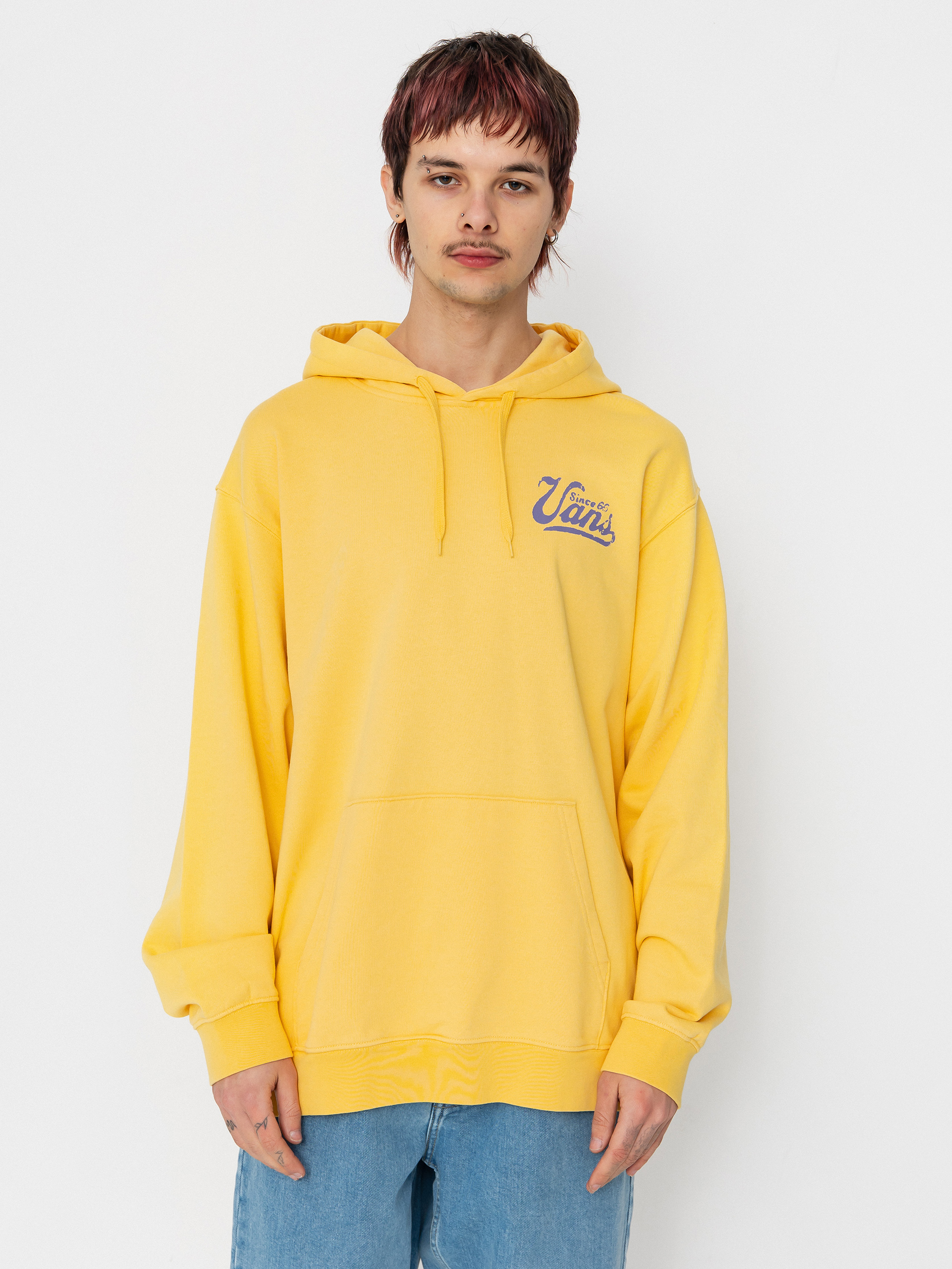 Vans Waffle Stomp Loose Ft HD Hoodie (banana cream)