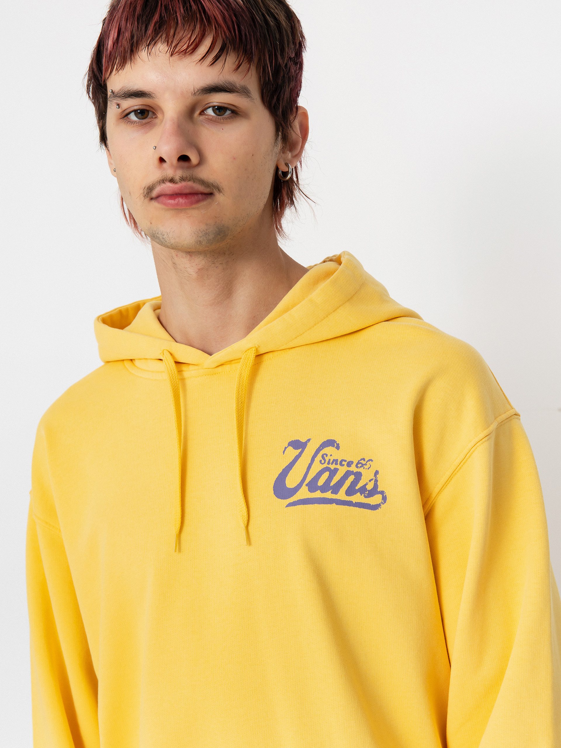 Vans Waffle Stomp Loose Ft HD Hoodie (banana cream)