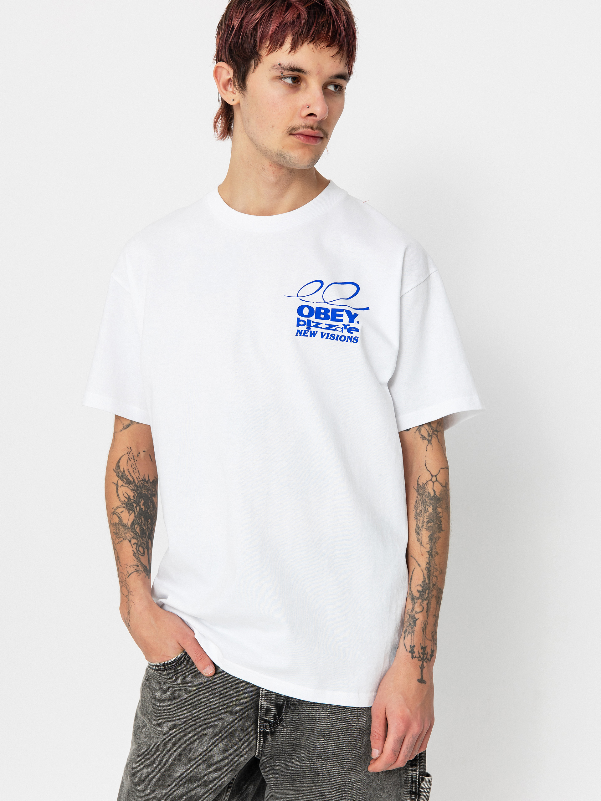 OBEY Bizzare New Visions T-Shirt - white (white)