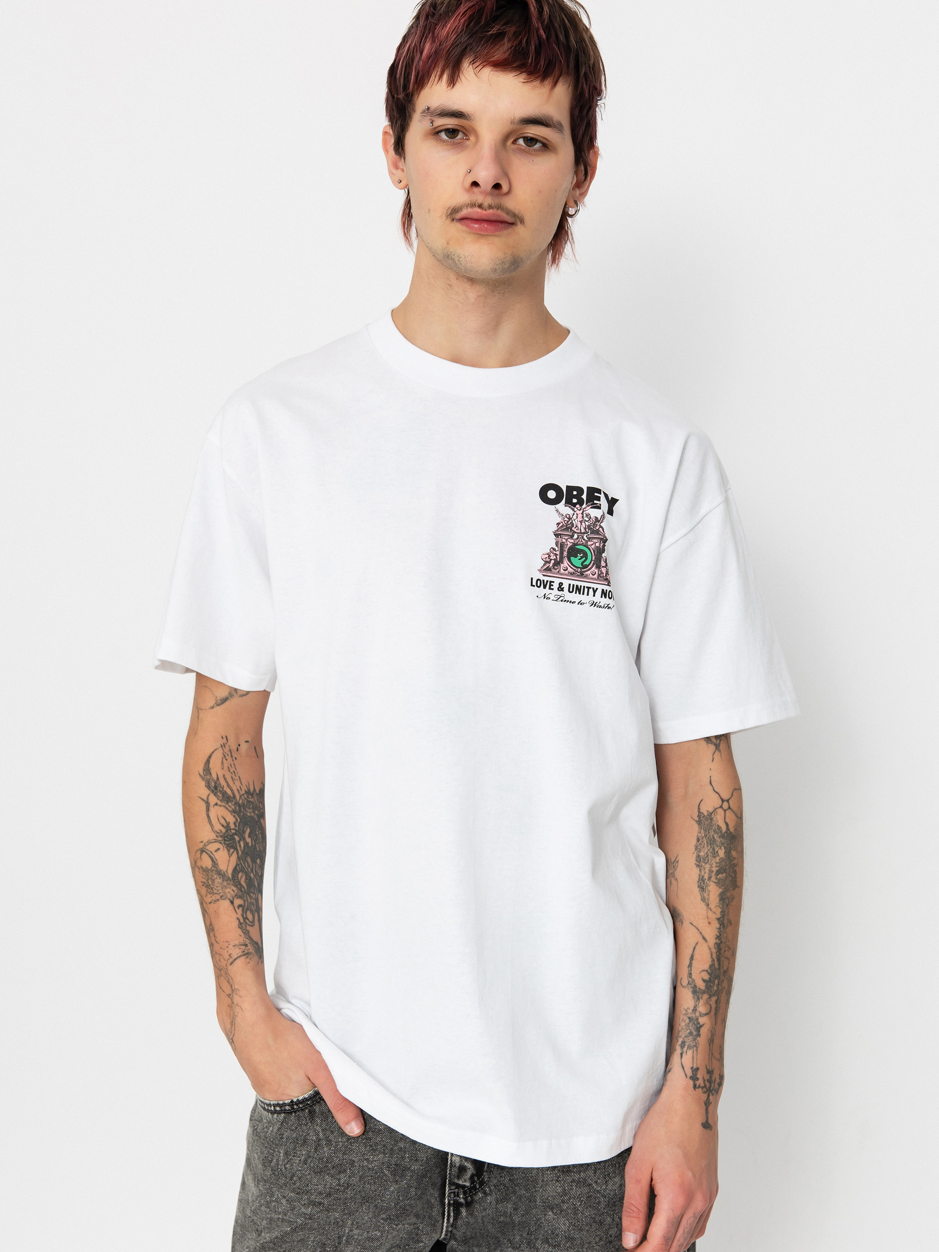 OBEY Love & Unity Now T-Shirt (white)
