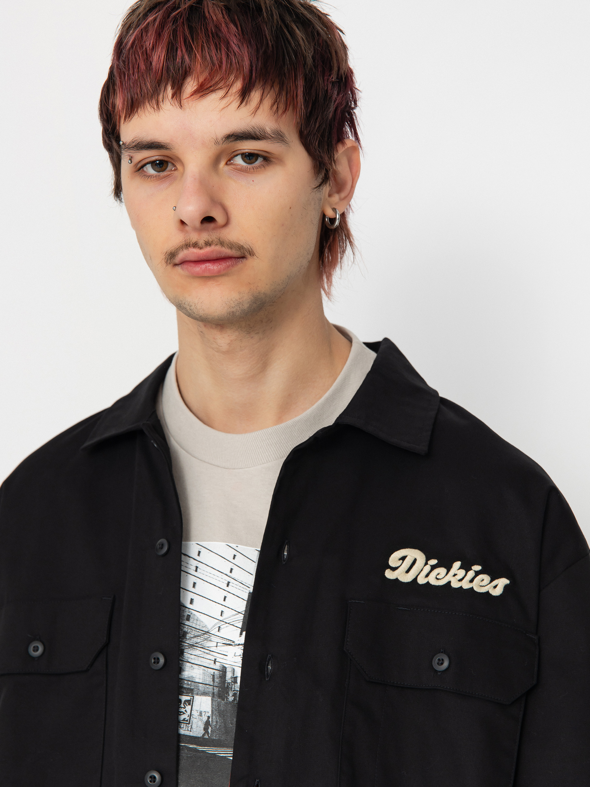 Dickies Lewistown Hemd (black)