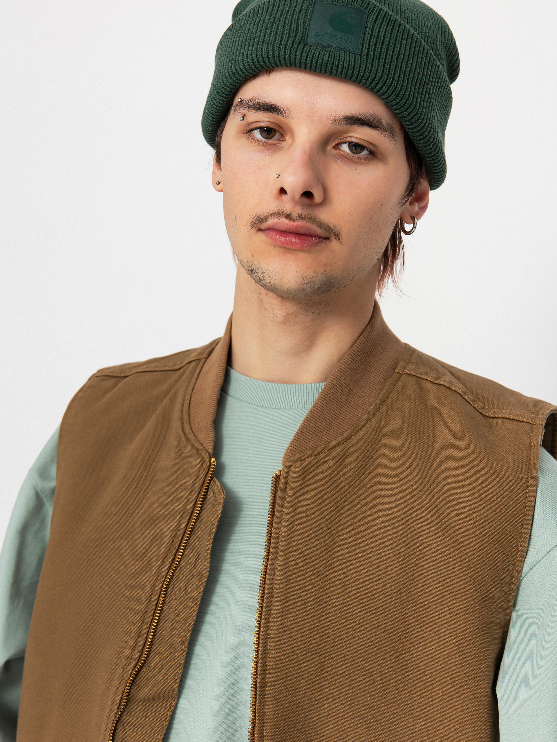 Carhartt WIP Classic Vest - brown (hamilton brown)