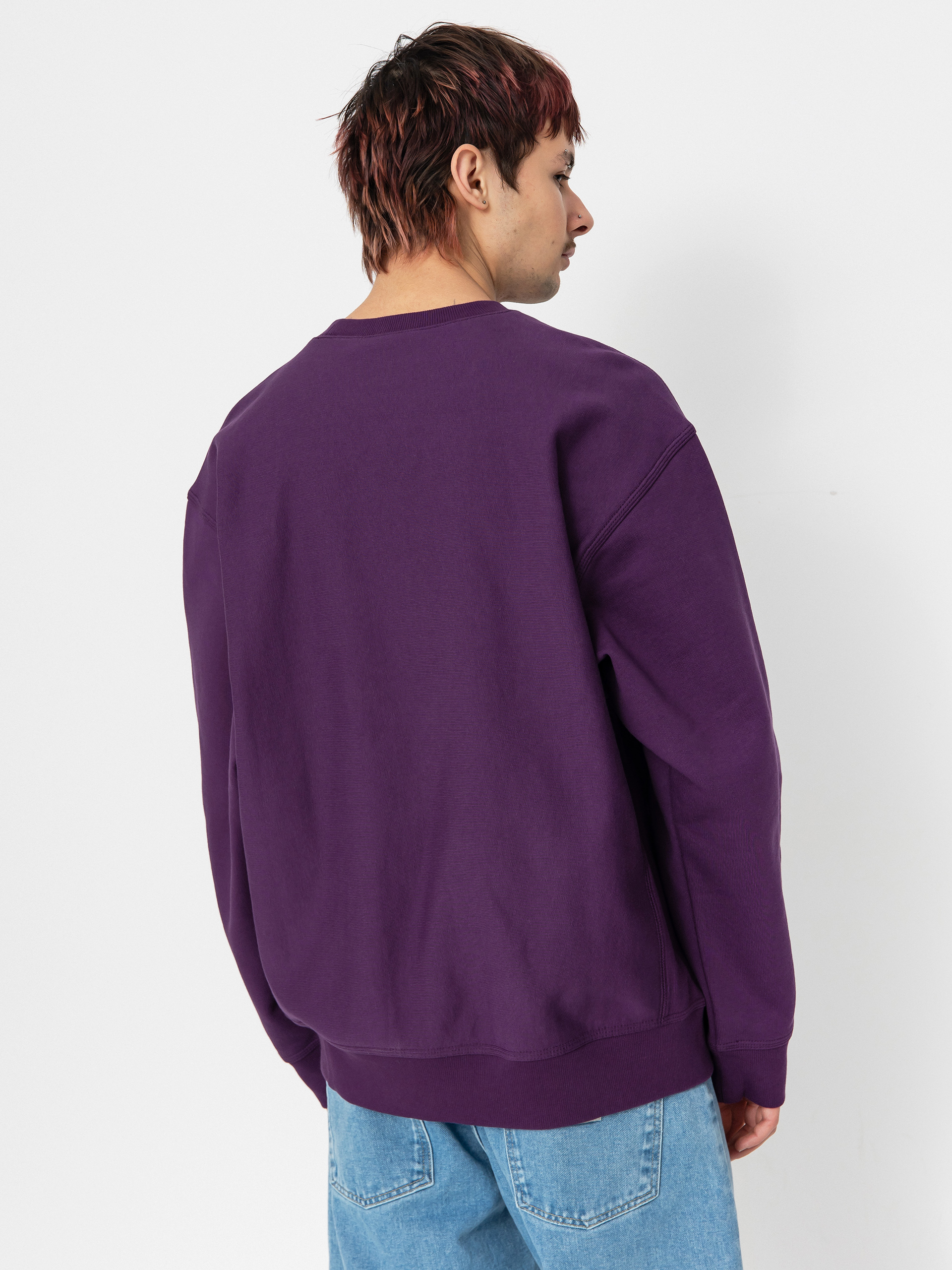 Carhartt WIP American Script Sweatshirt (huckleberry)
