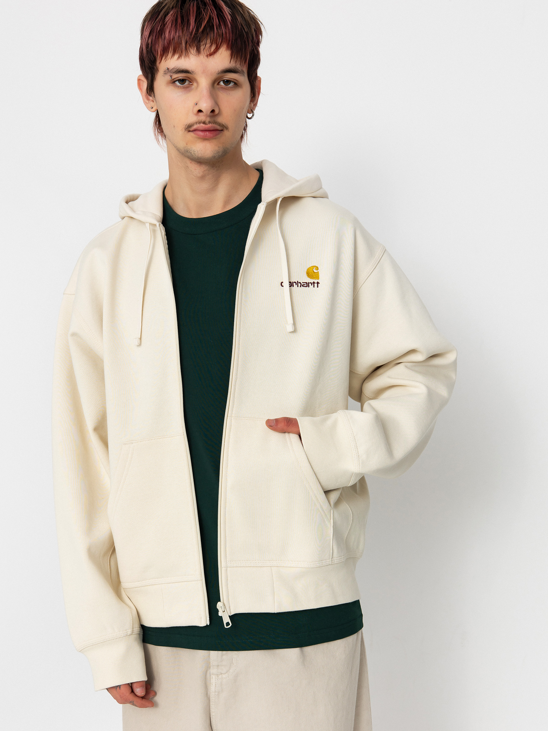 Carhartt WIP American Script ZHD Hoodie (natural)