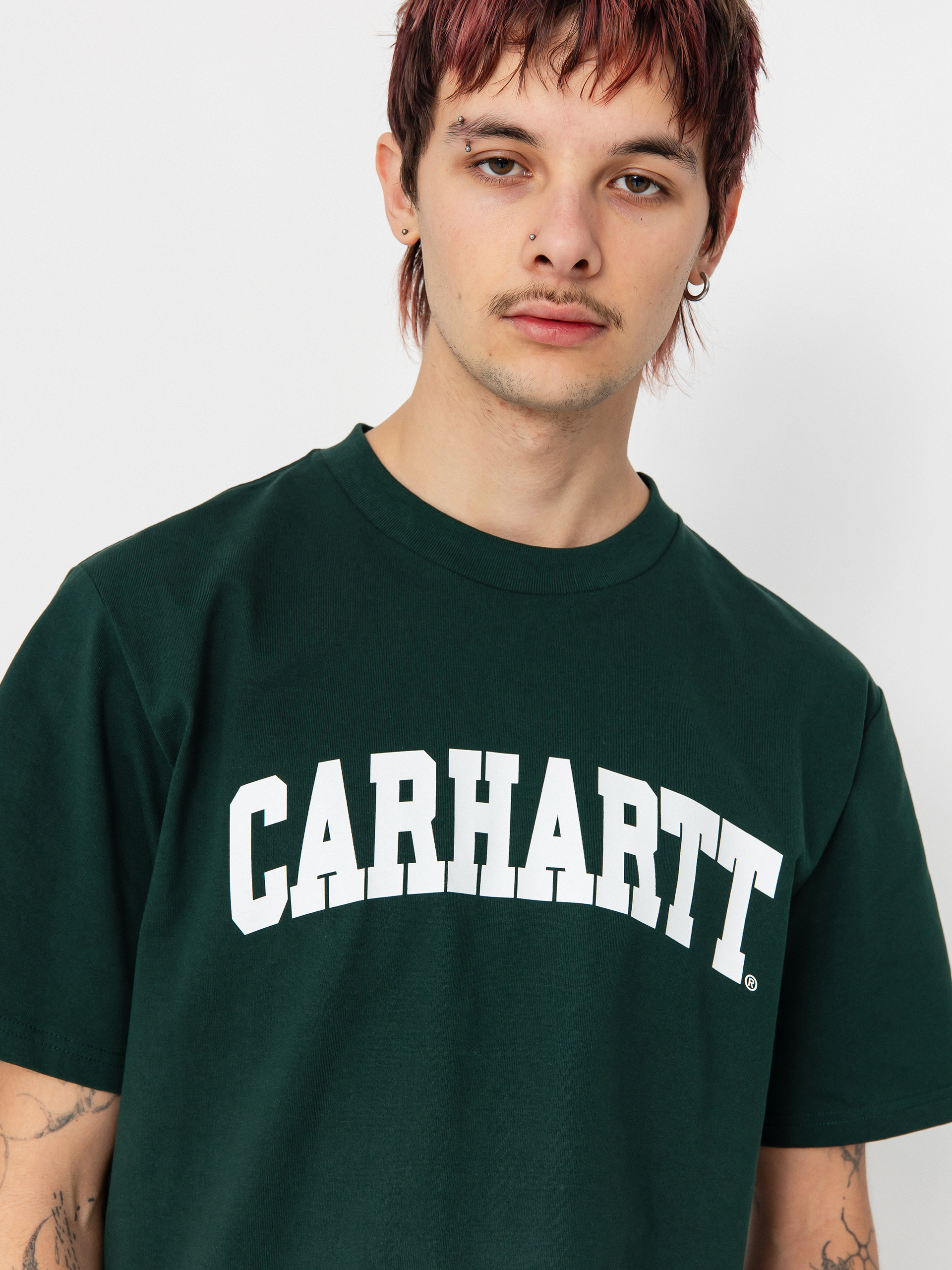 ★ドイツ発*carhartt WIP*新作*University Tシャツ/CONIFER★ ☆ドイツ発*carhartt WIP*新作*University Tシャツ/CONIFER