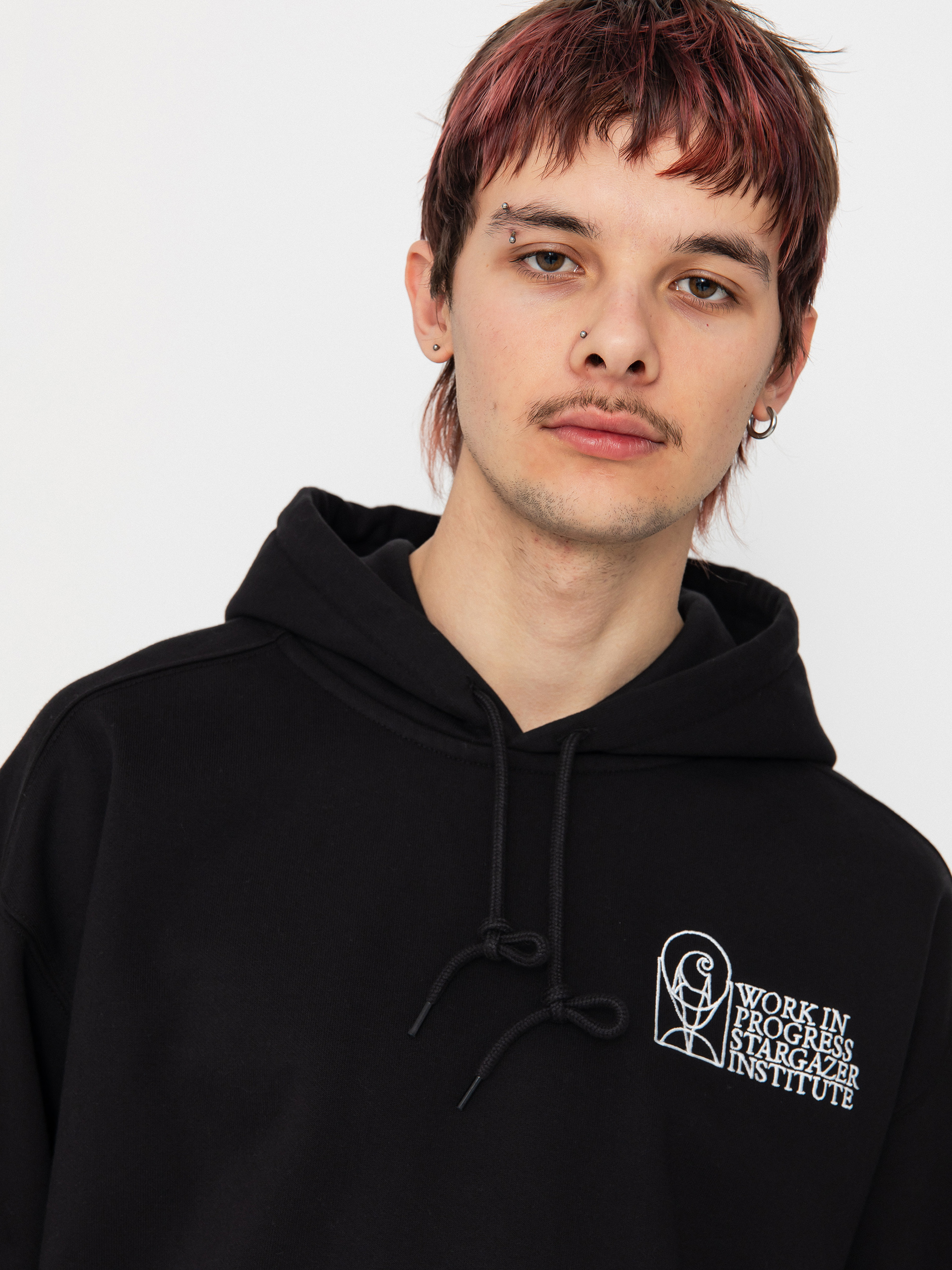 Carhartt WIP Stargazer HD Hoodie - black (black/white)
