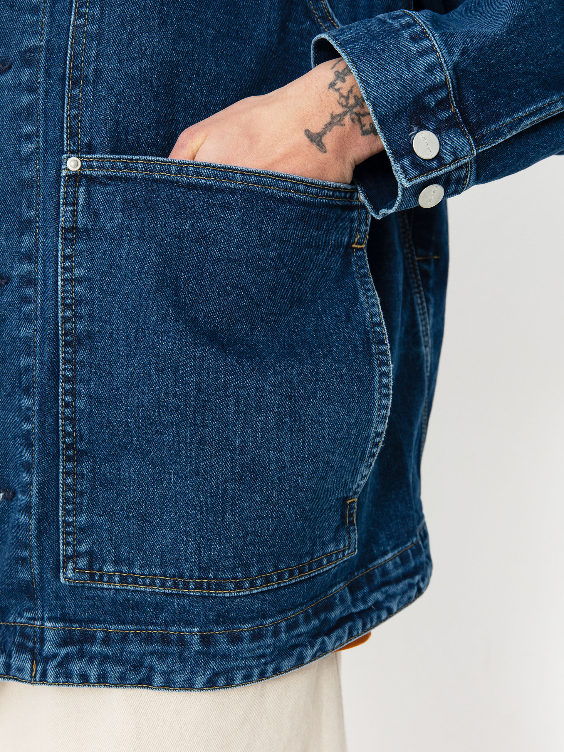 Carhartt WIP OG Double Front Jacke (blue)