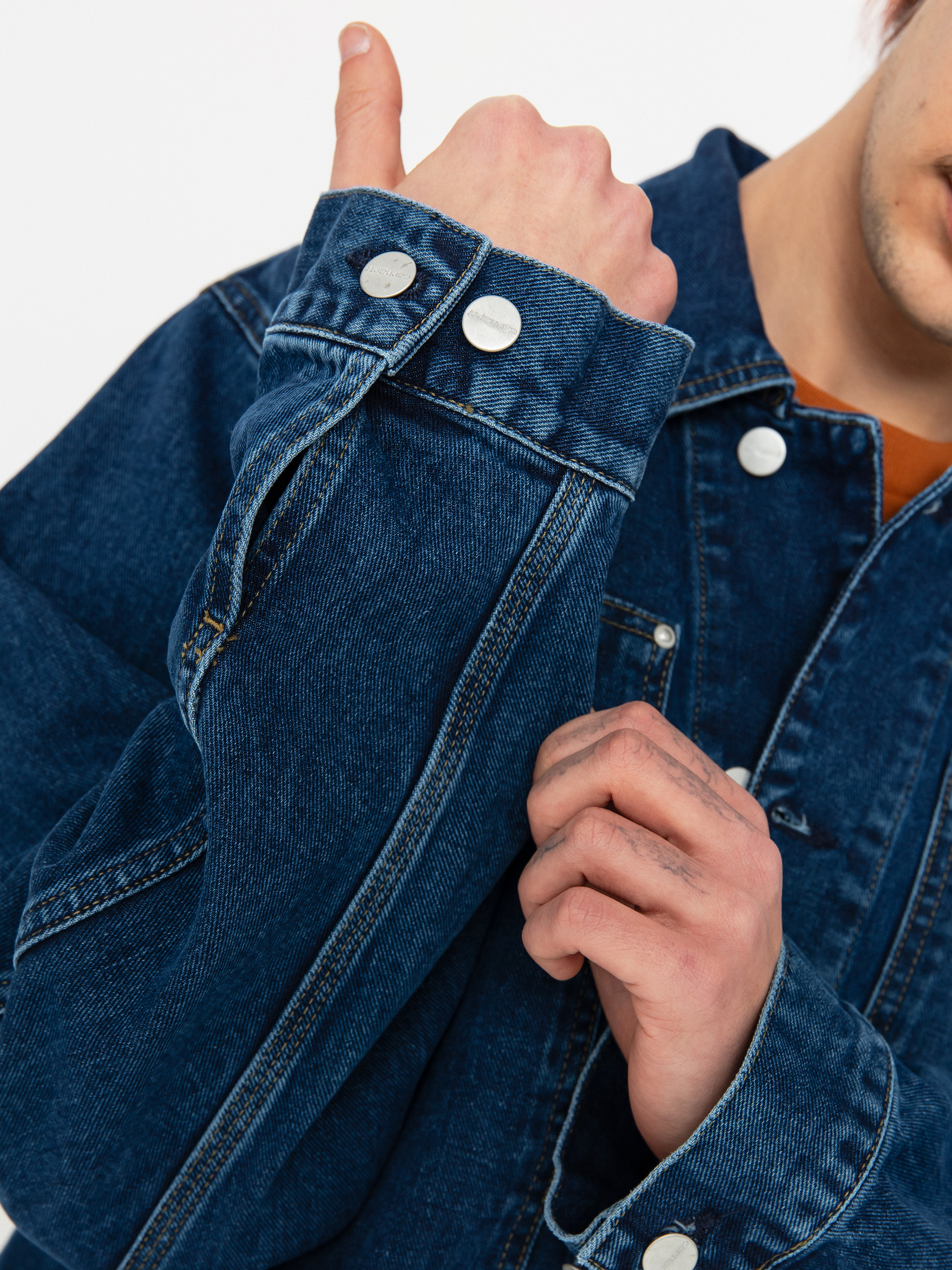 Carhartt WIP OG Double Front Jacke (blue)