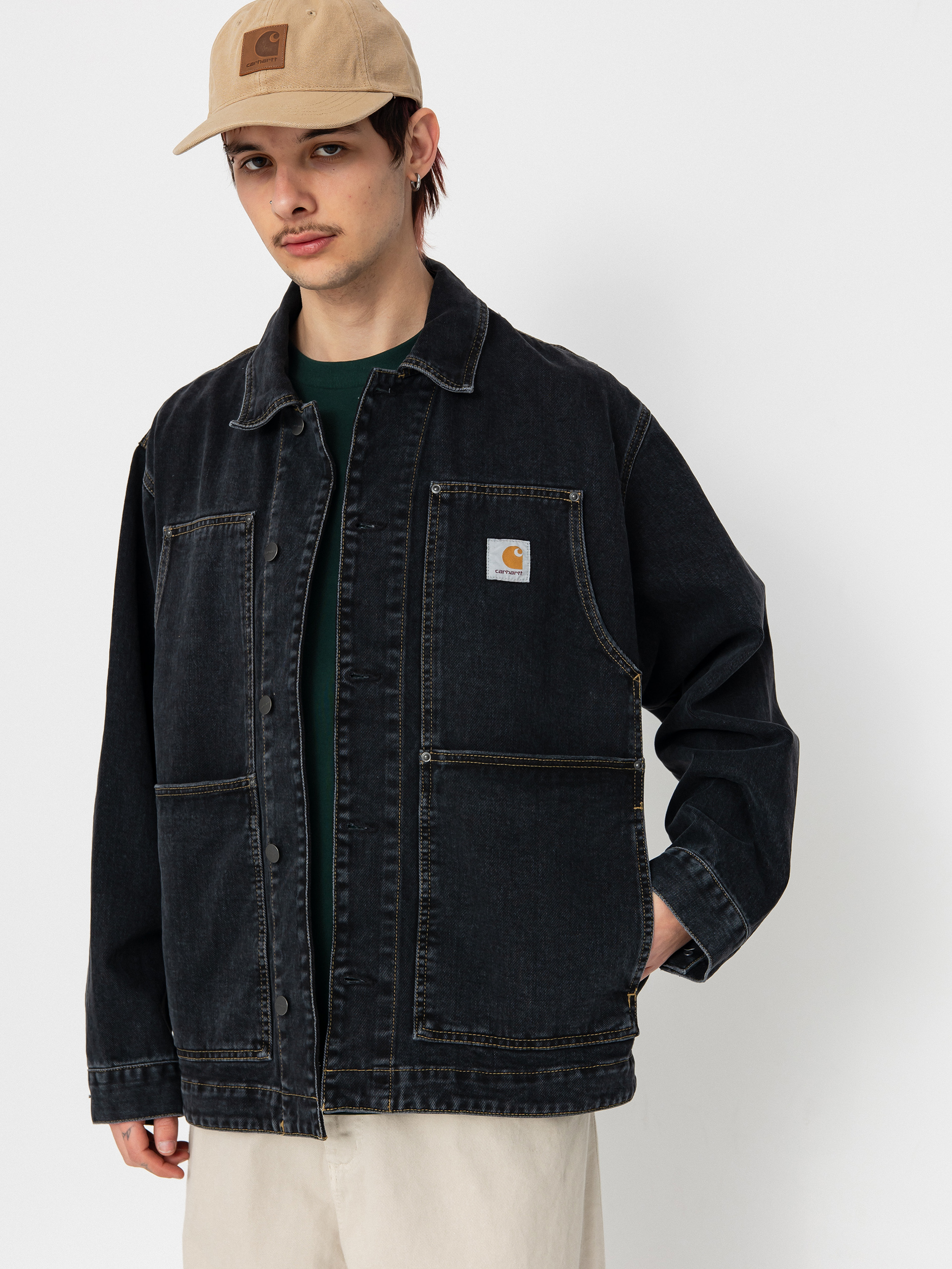 Carhartt WIP OG Double Front Jacke (black)