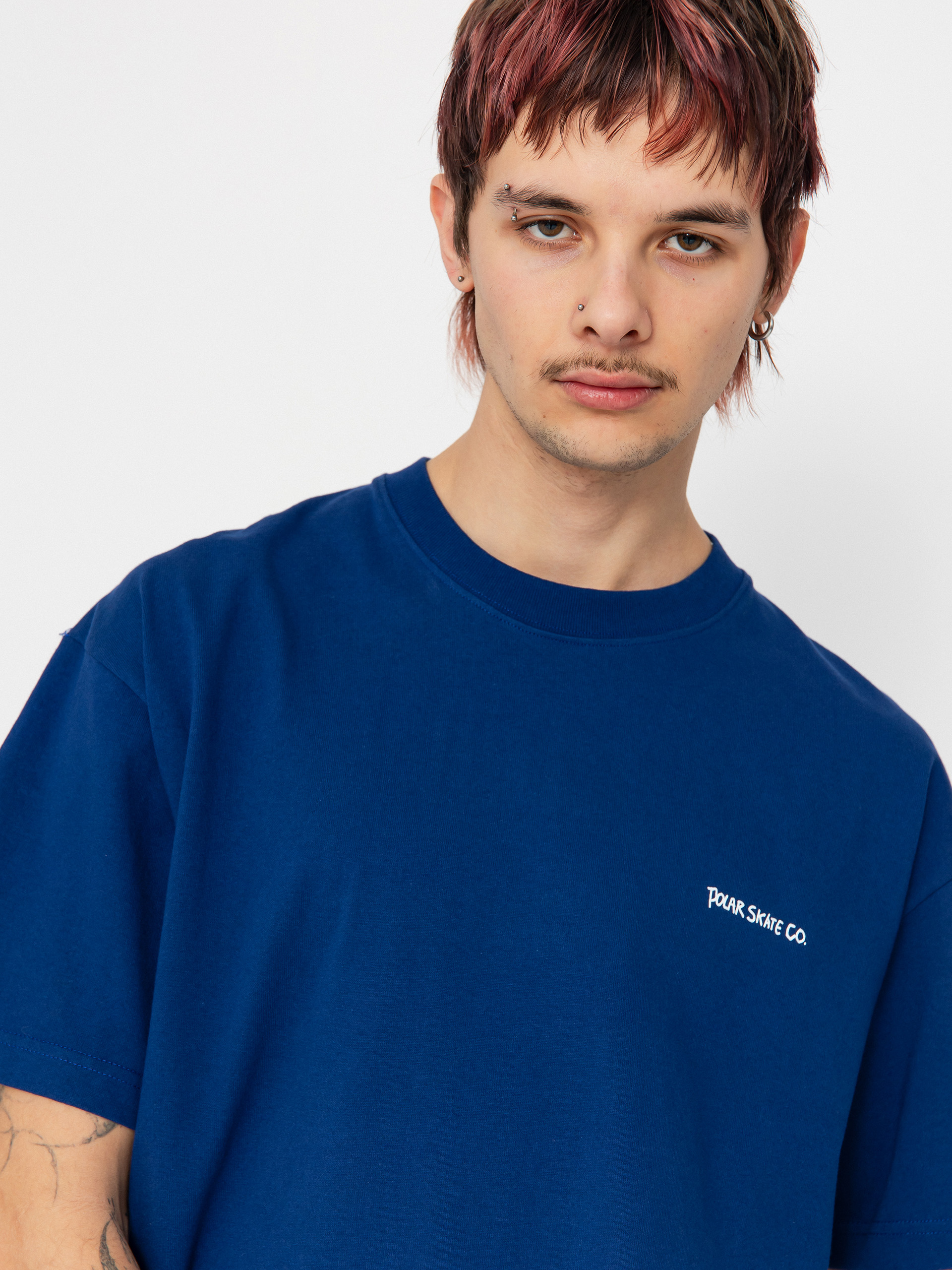 Polar Skate Life In a Bubble T-Shirt (deep royal blue)