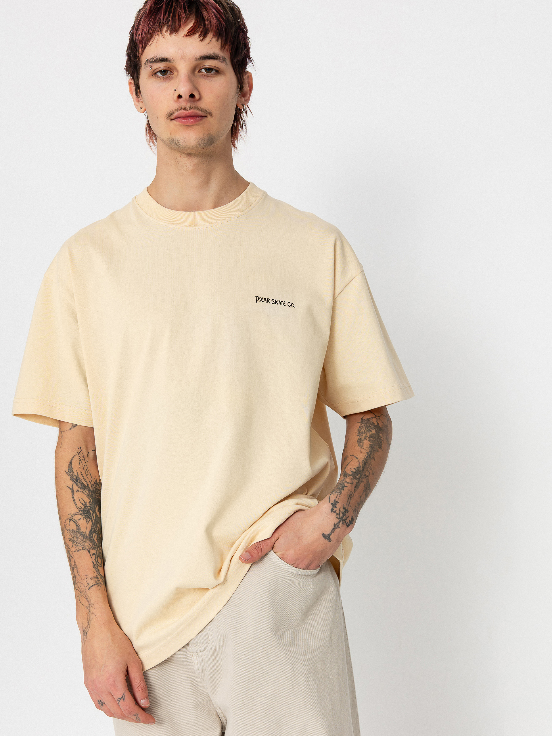 Polar Skate Home Sweet Home T-Shirt (oatmeal)