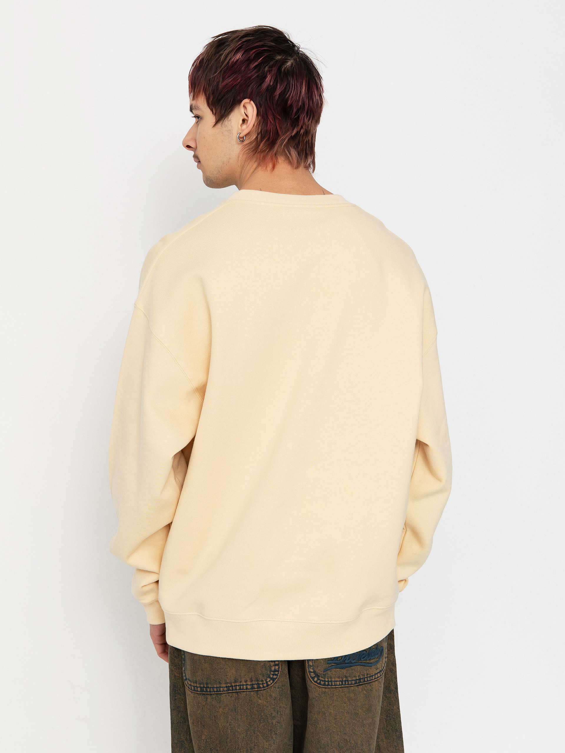 Polar Skate Dave Crewneck Sweatshirt (oatmeal)