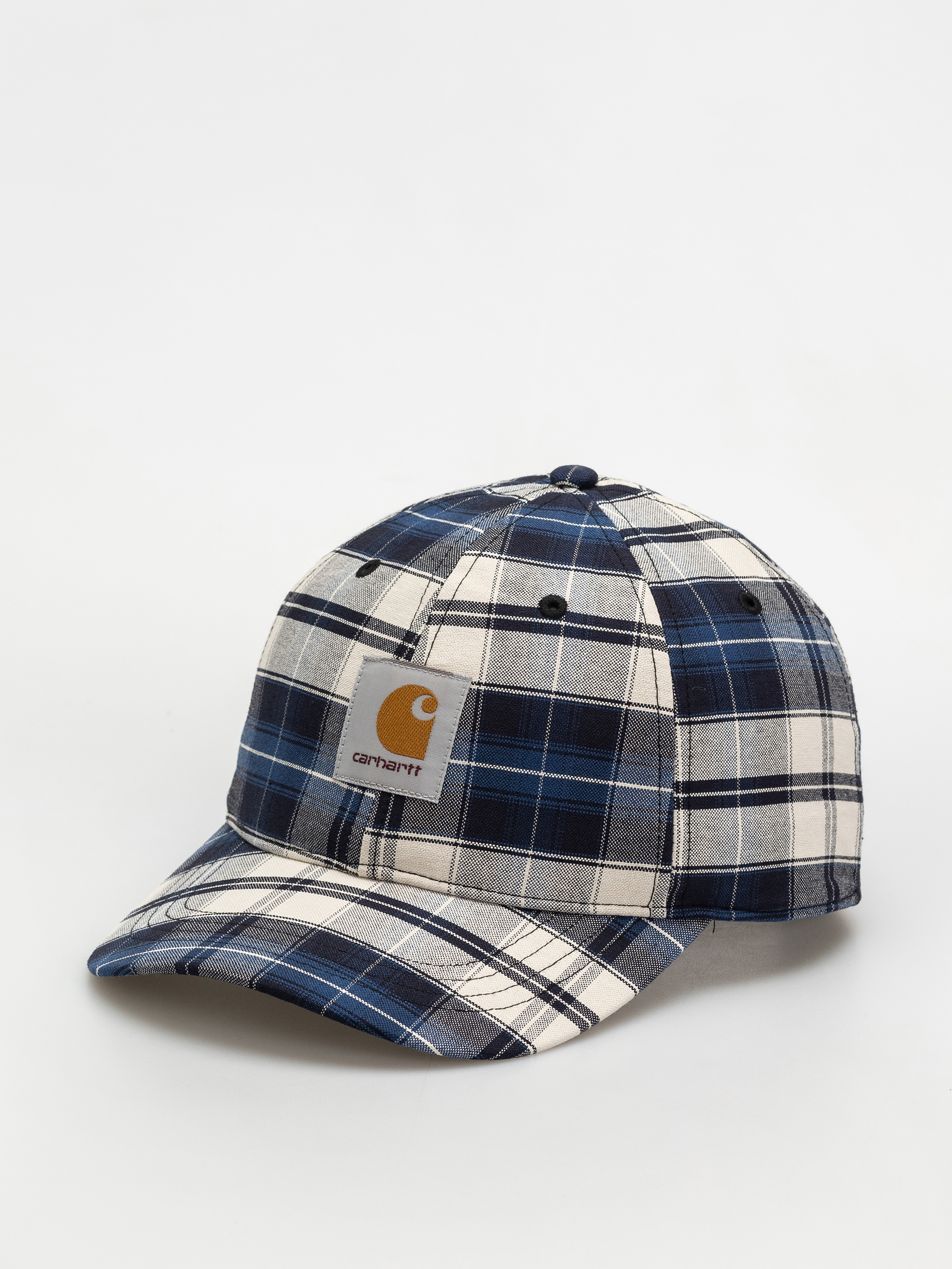 Carhartt WIP Tarbell Cap (tarbell check/dark navy/white)