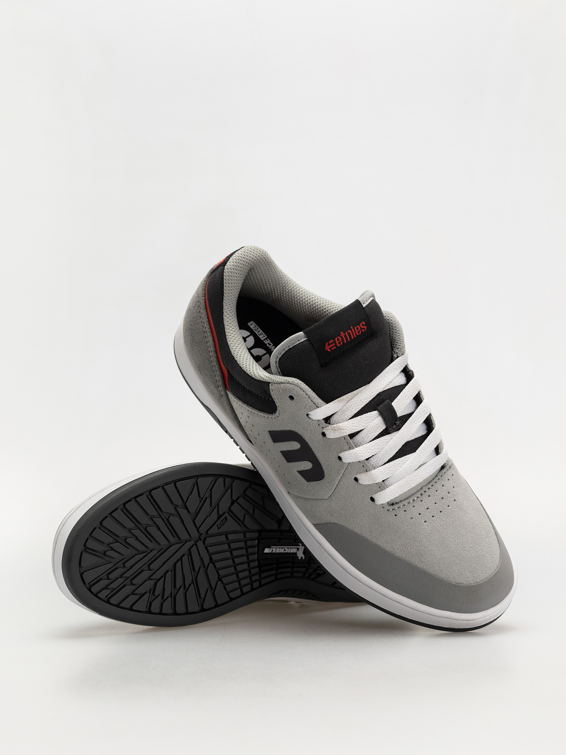 Etnies Marana Shoes (grey/grey/red)
