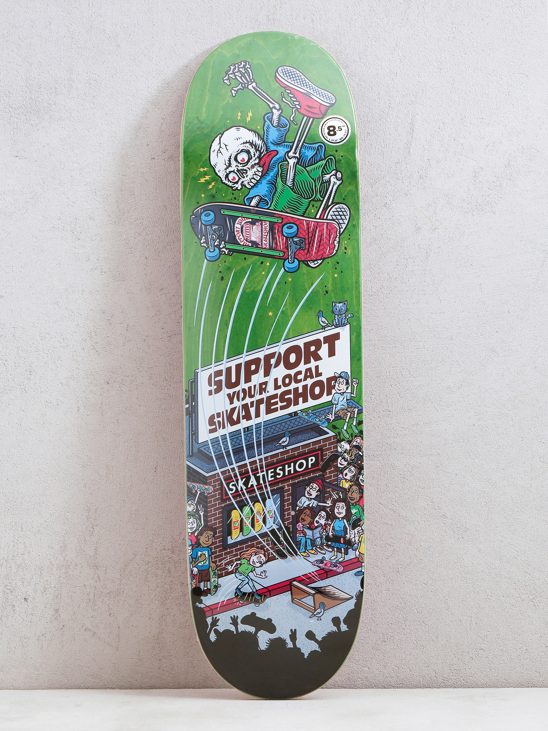 DGK SSD25 Shop Keeper Deck (green)