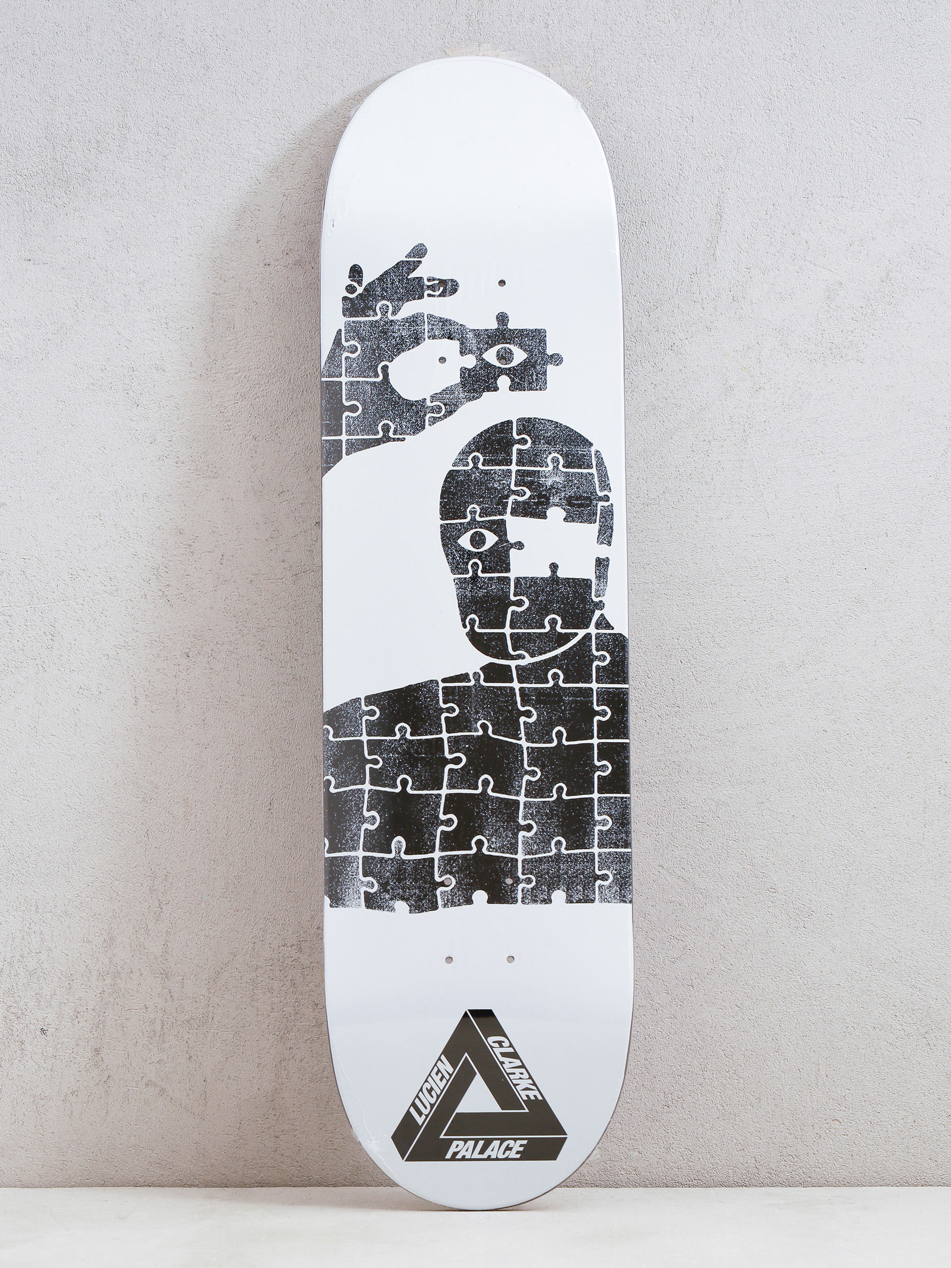 Palace Skateboards Lucien Deck (white/black)