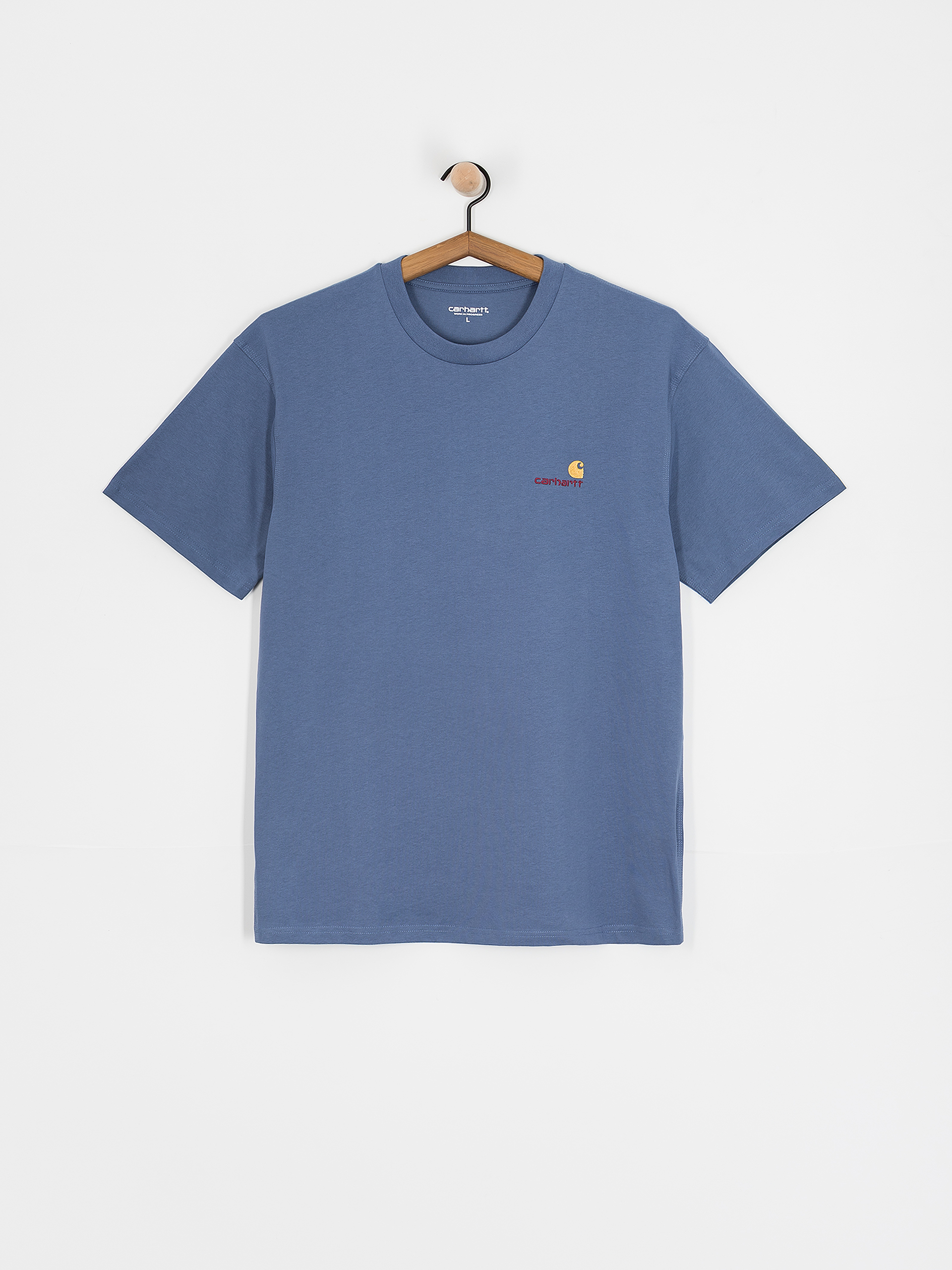 Carhartt WIP American Script T-Shirt (blue iris)