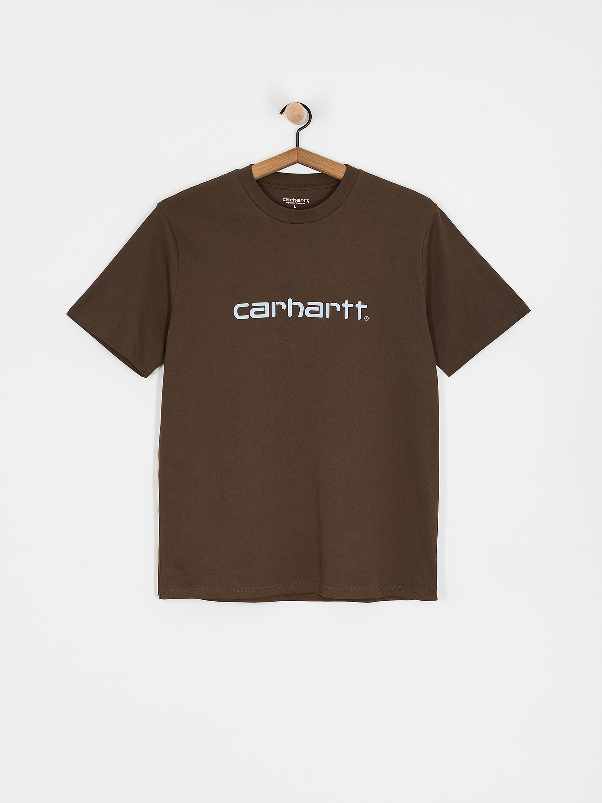 Carhartt WIP Script T-Shirt (liberica/air sky)