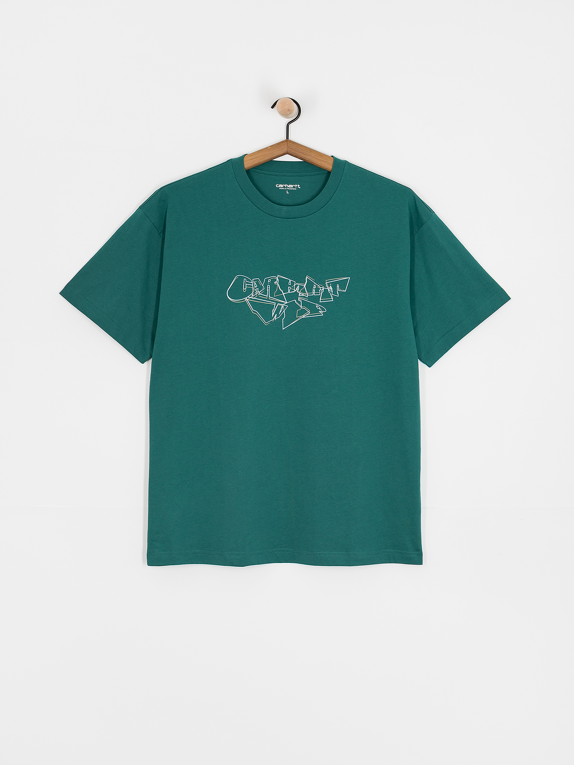 Carhartt WIP Screwed Up Script T-Shirt (rainforest)