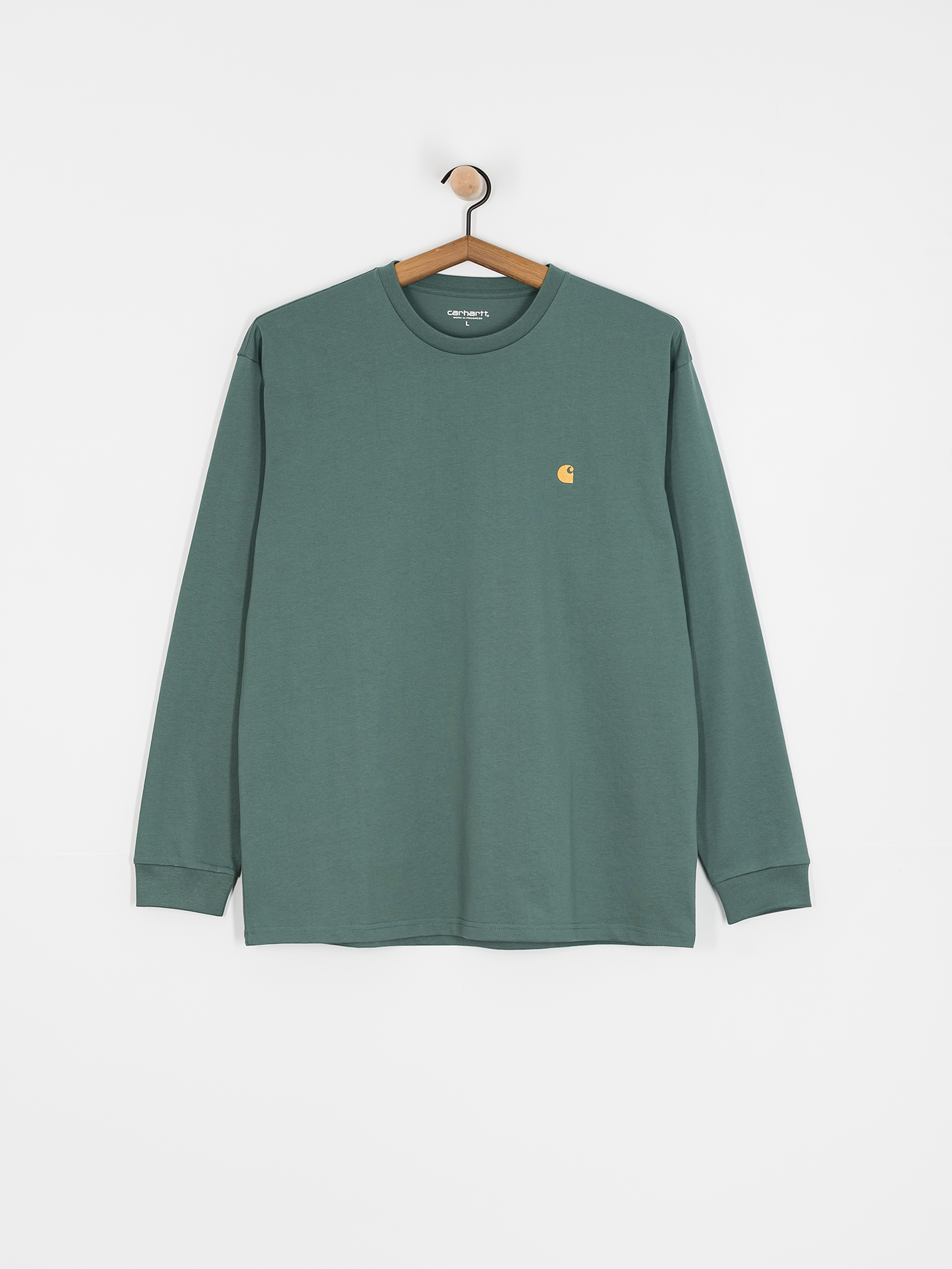 Carhartt WIP Chase Longsleeve (silver pine/gold)