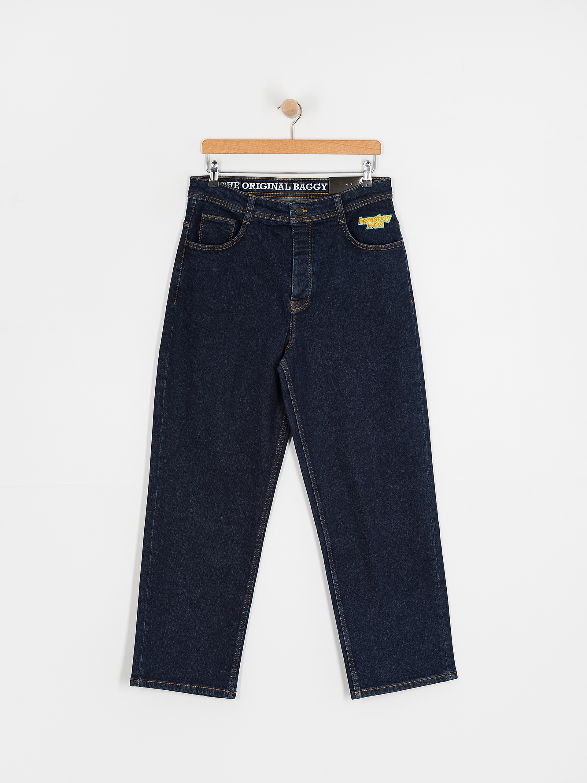 Homeboy X Tra Baggy Denim Pants navy blue (indigo)