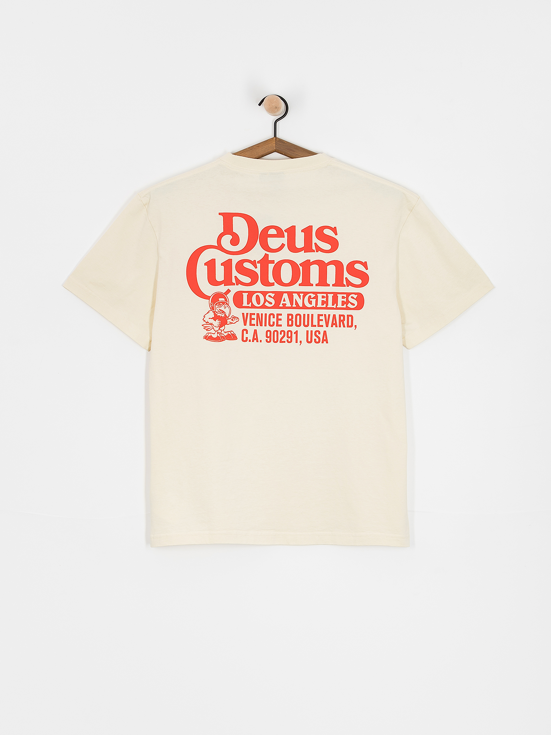 Deus Ex Machina Raptor T-Shirt - white (dirty white)