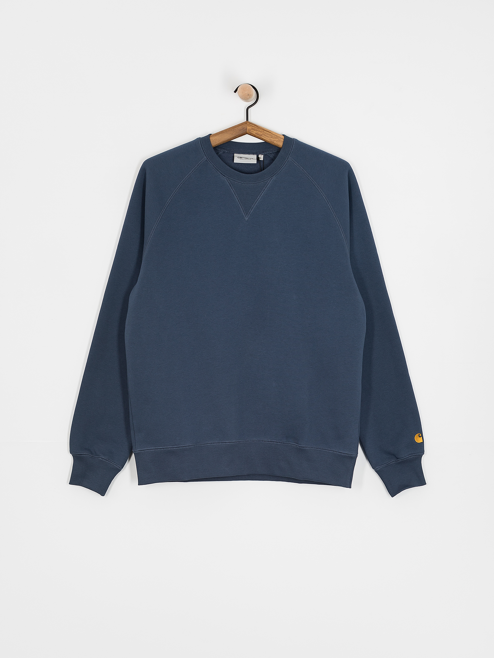 Carhartt WIP Chase Sweatshirt - navy blue (dusky blue/gold)