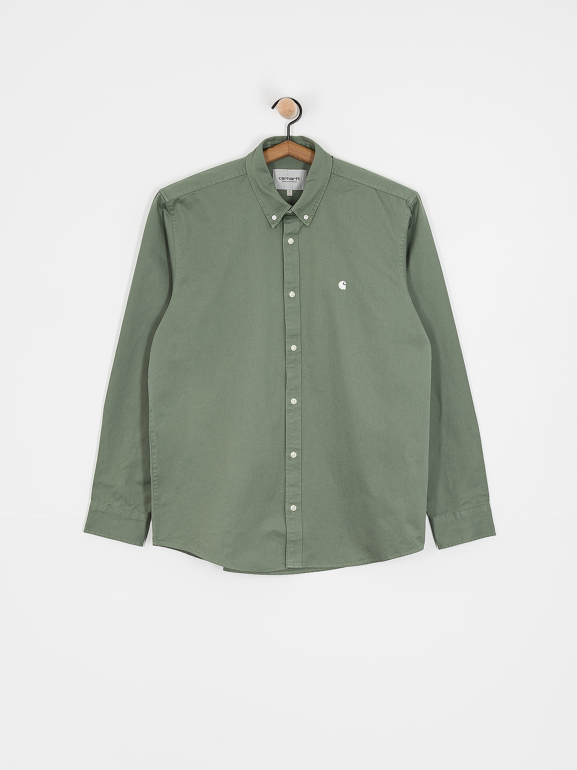 Carhartt WIP Madison Shirt (park/white)