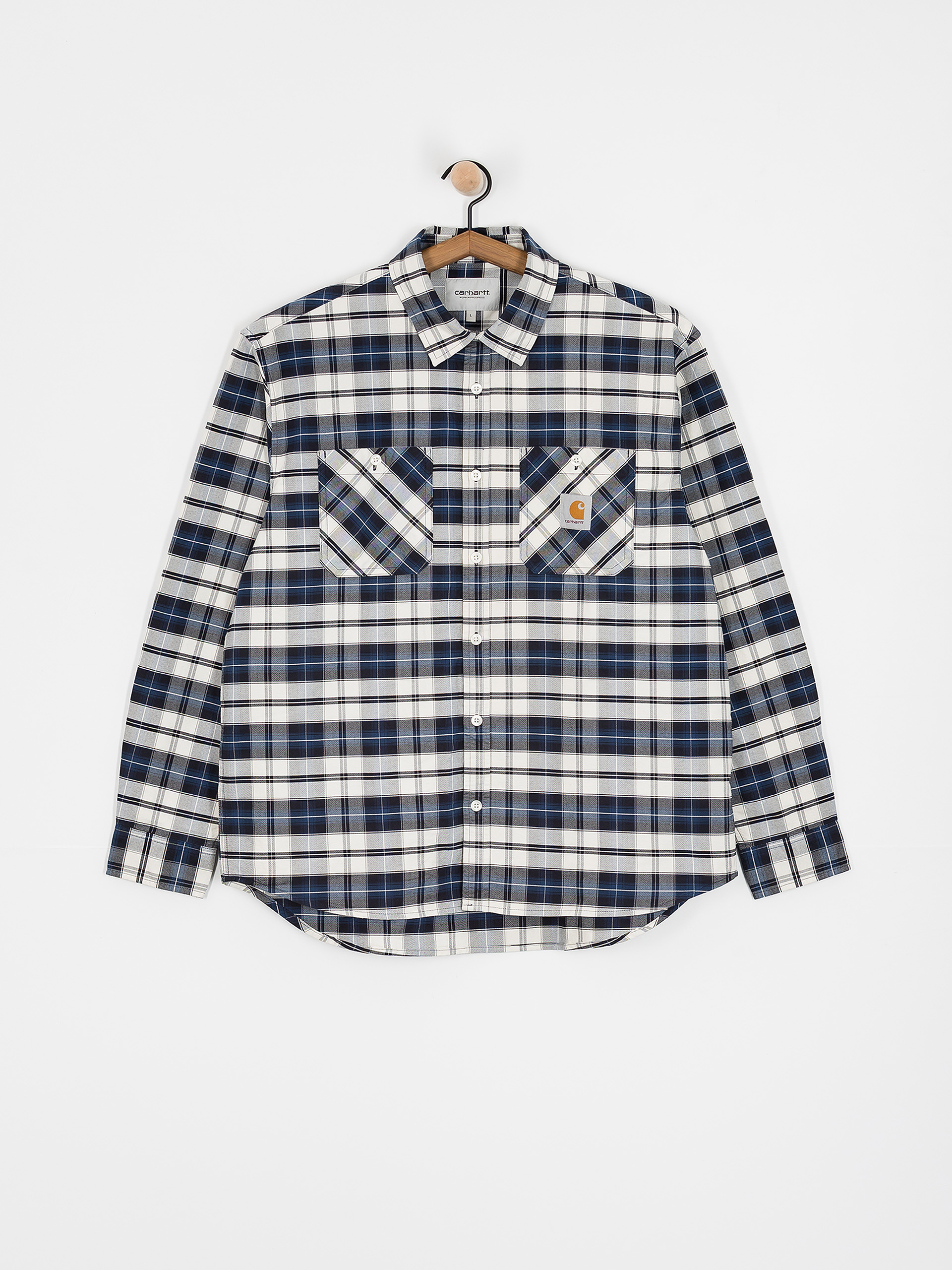 Carhartt WIP Tarbell Hemd (tarbell check/dark navy/white)