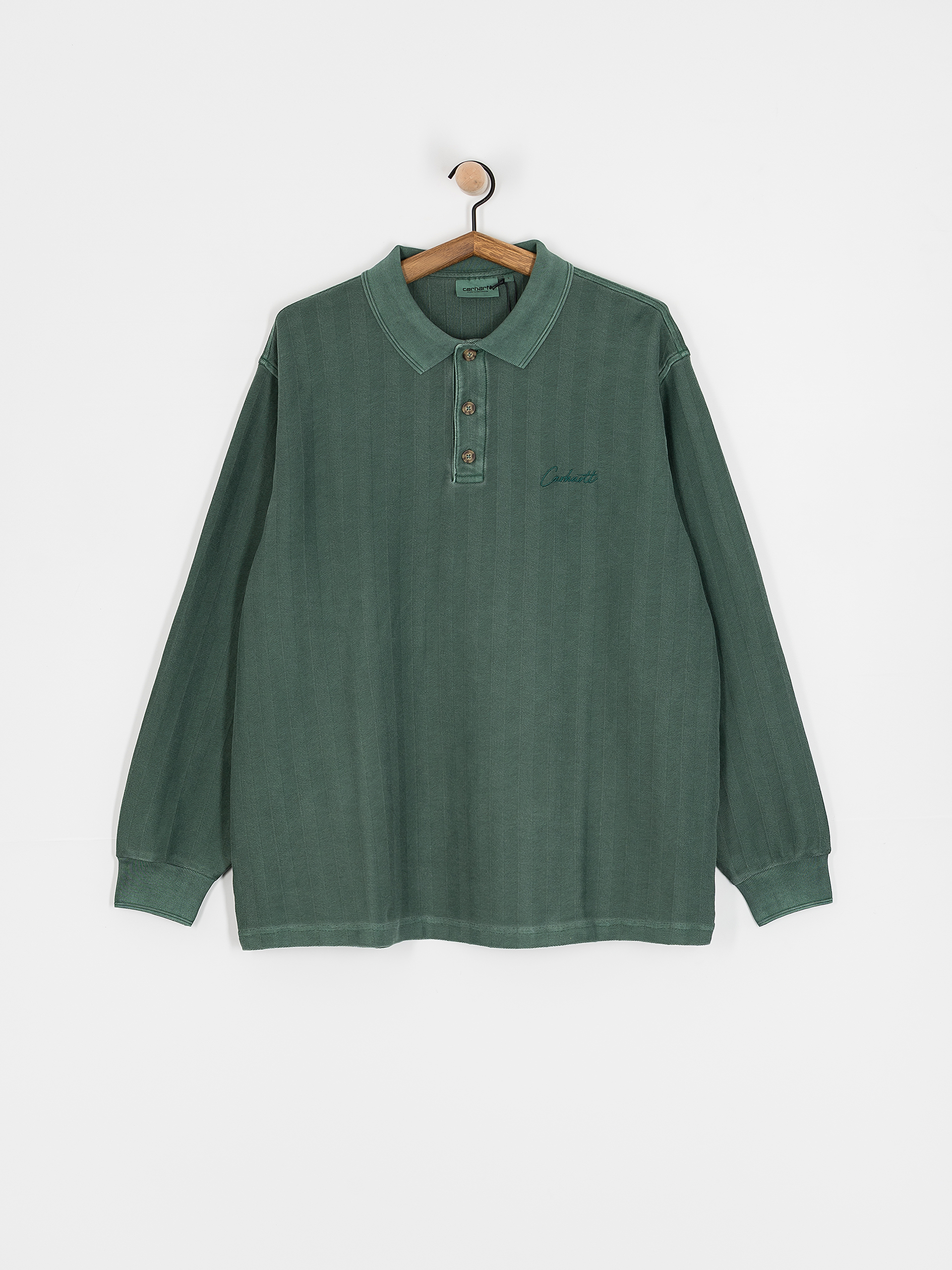 Carhartt WIP Morrison Rugby Shirt - green (conifer)