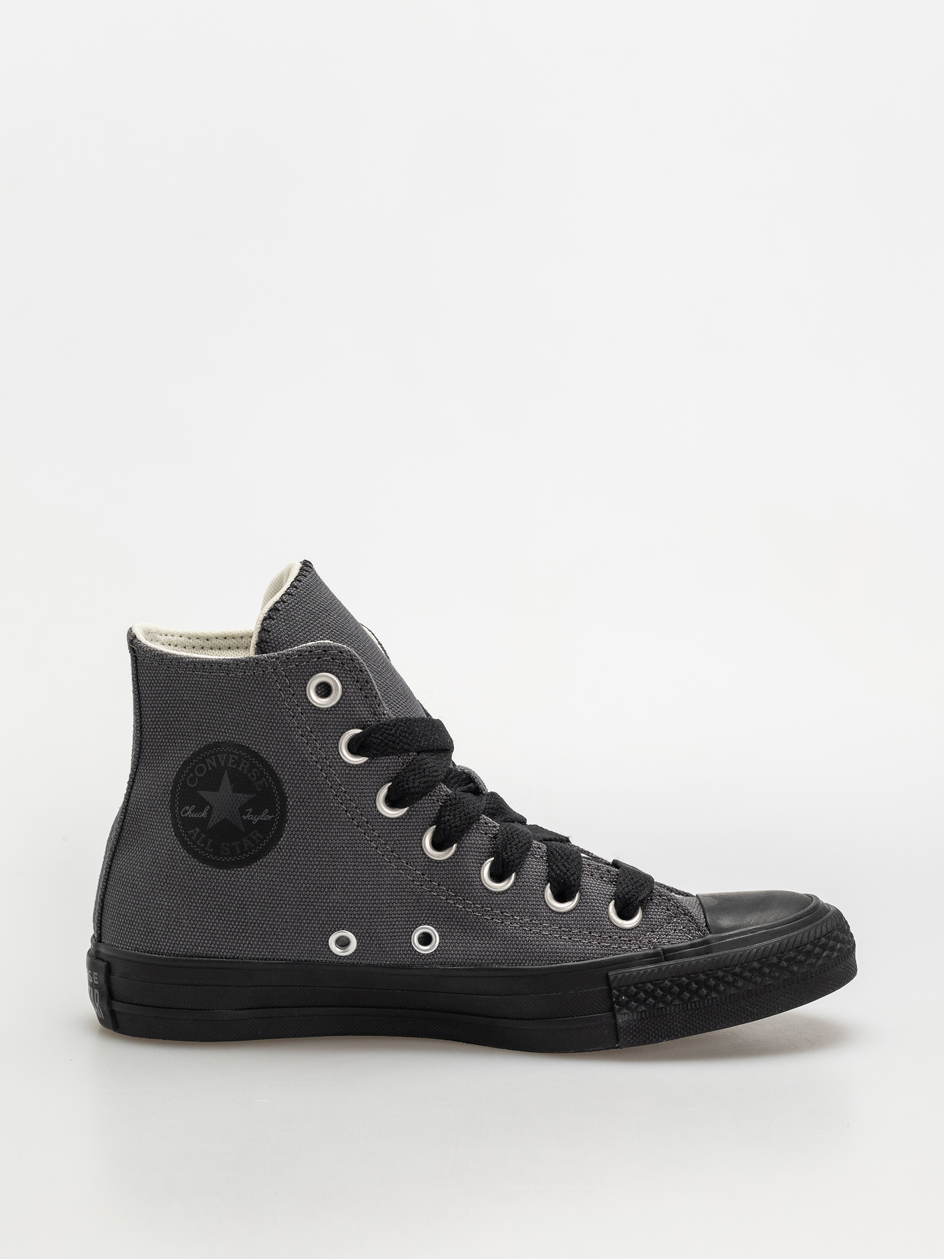 Converse Chuck Taylor All Star Hi Chucks (dark matter/black/black)