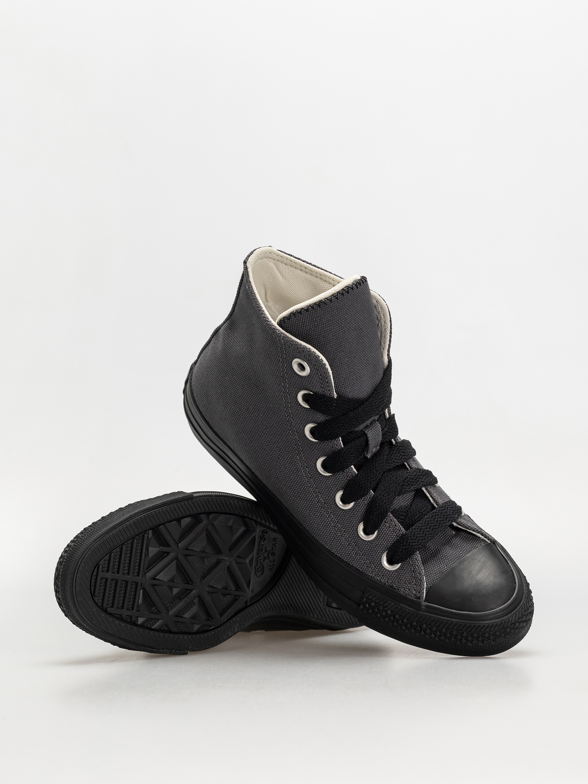 Converse Chuck Taylor All Star Hi Chucks (dark matter/black/black)