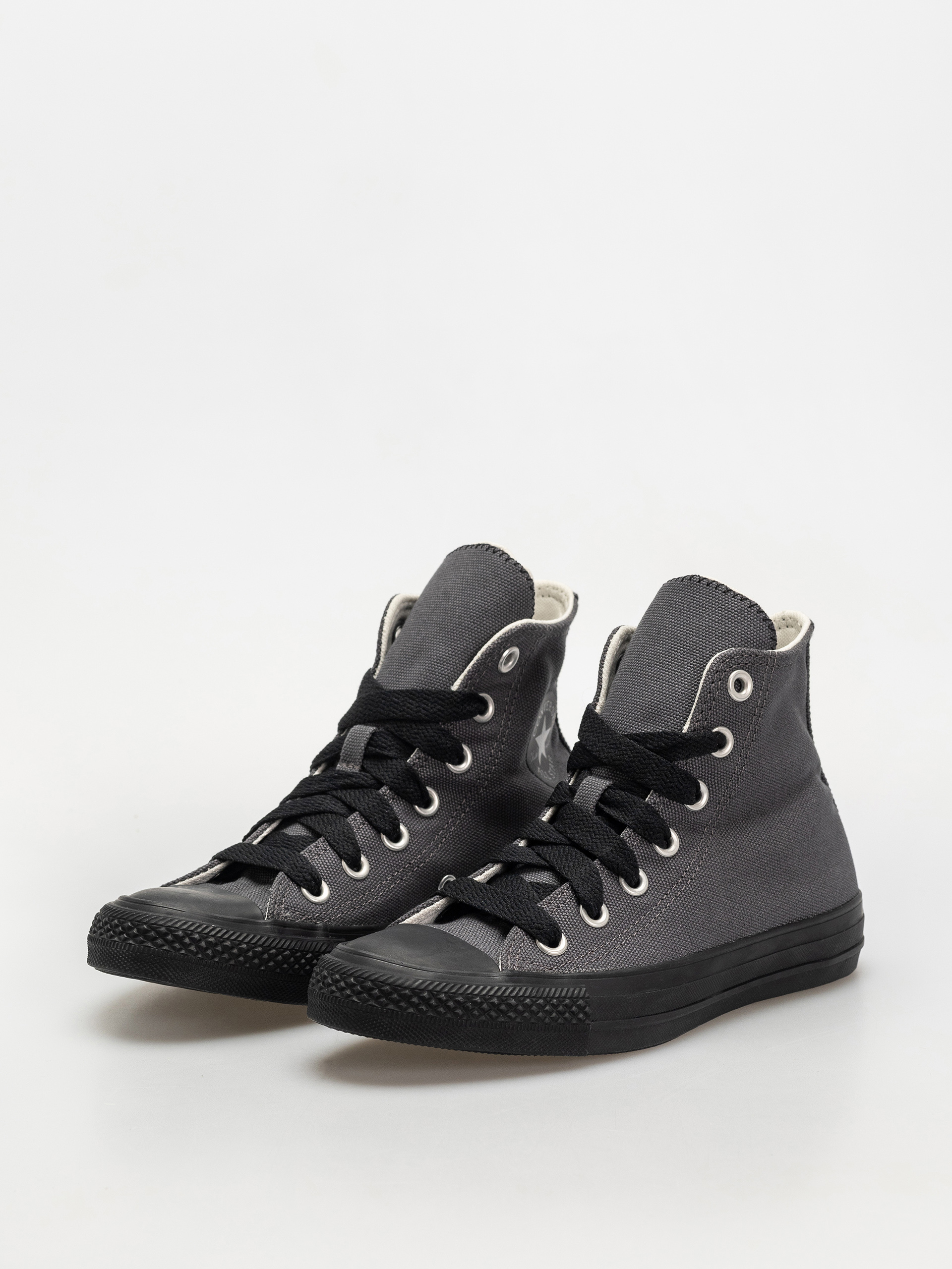 Converse Chuck Taylor All Star Hi Chucks (dark matter/black/black)