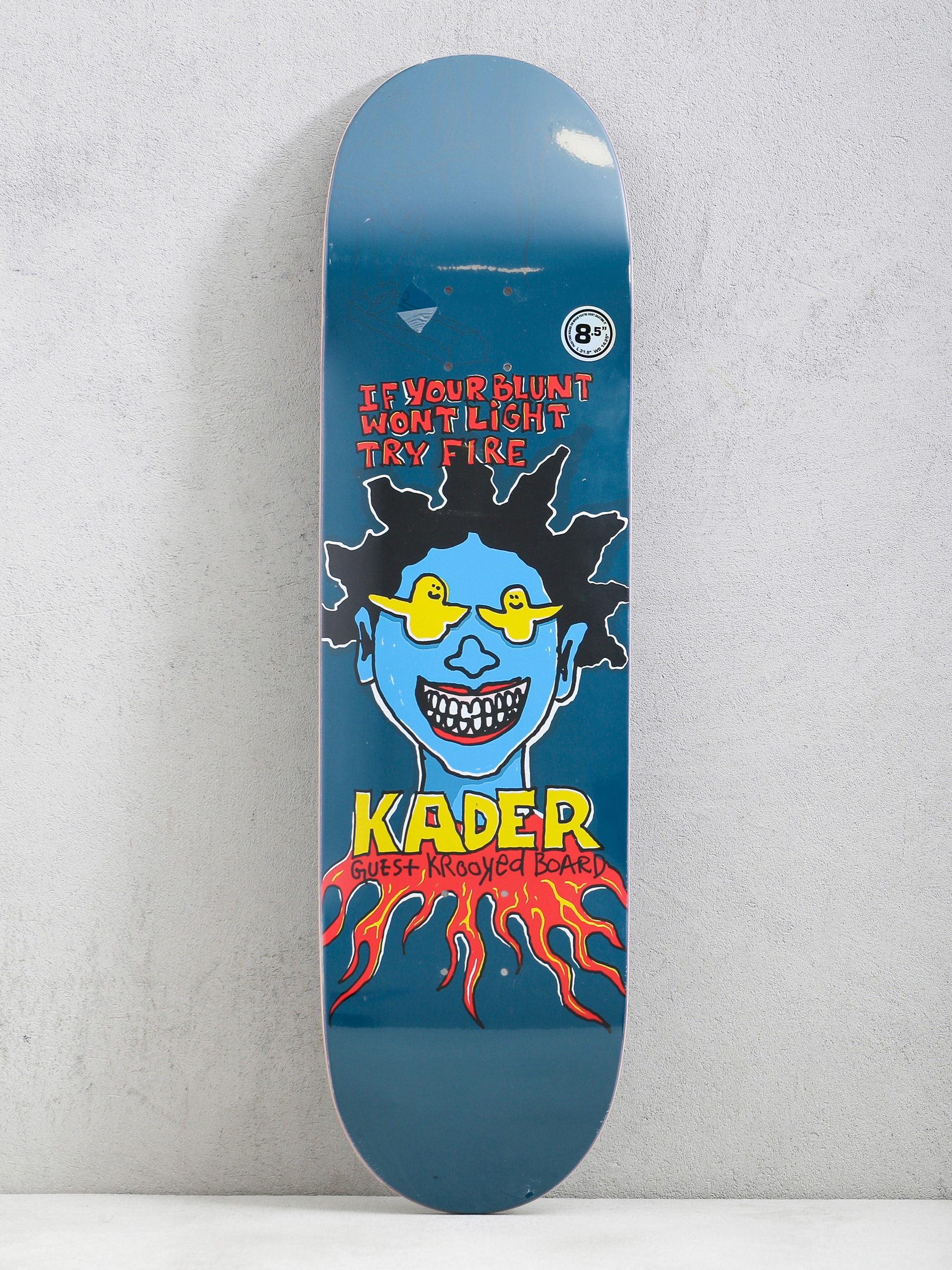 Krooked Kader Guest Deck (teal)