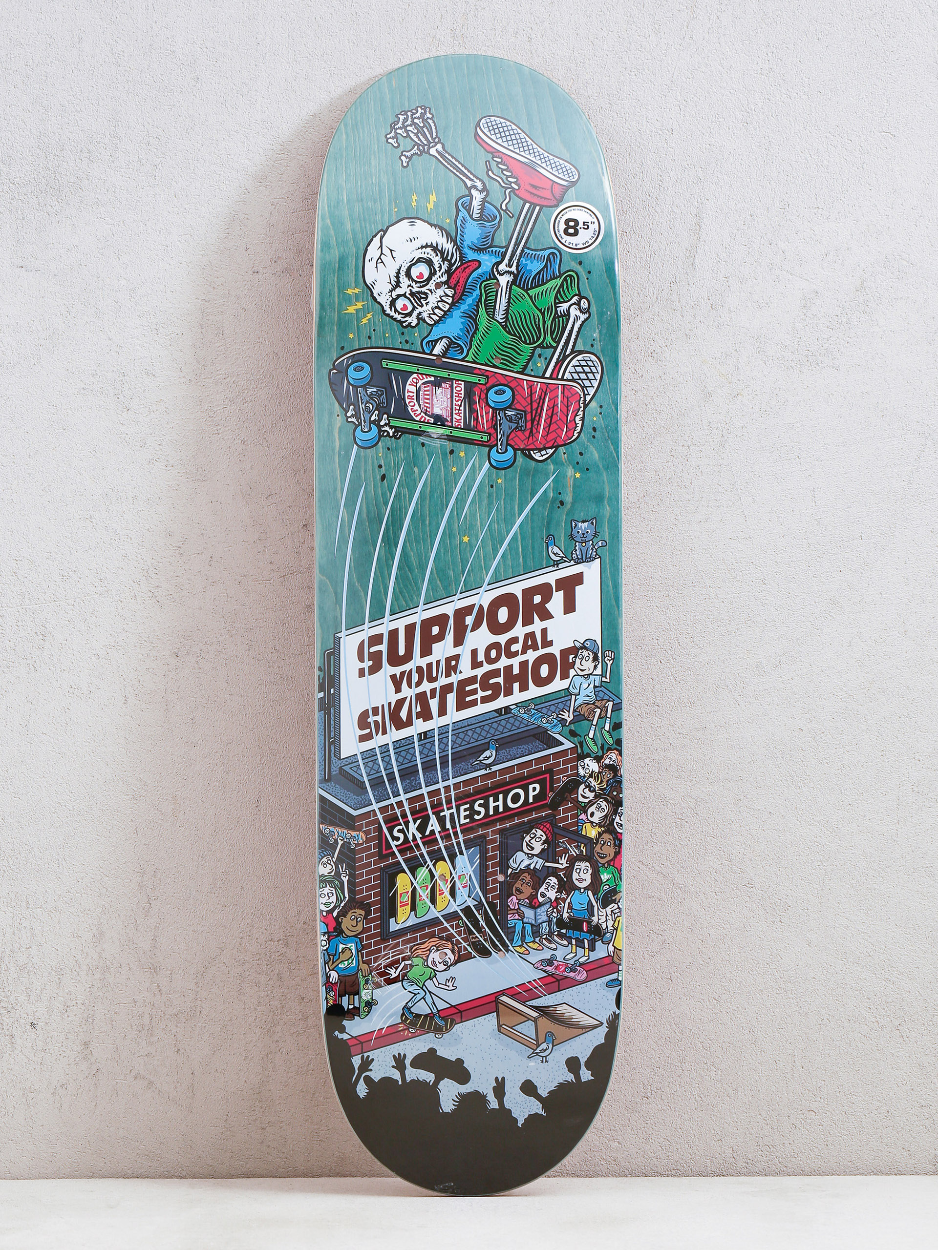 DGK SSD25 Shop Keeper Deck (teal)