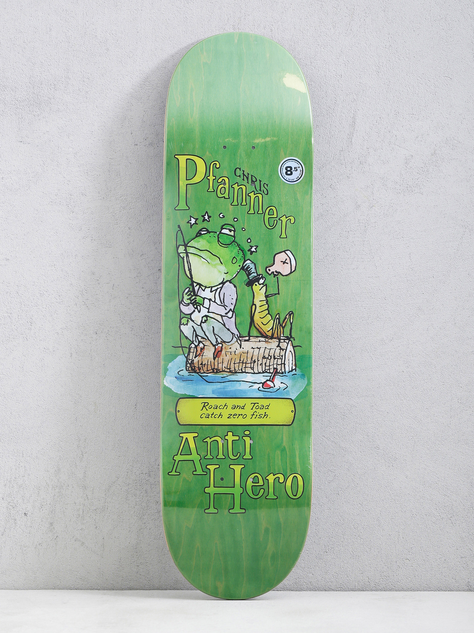 Antihero Pfanner Roach Toad Deck (green)