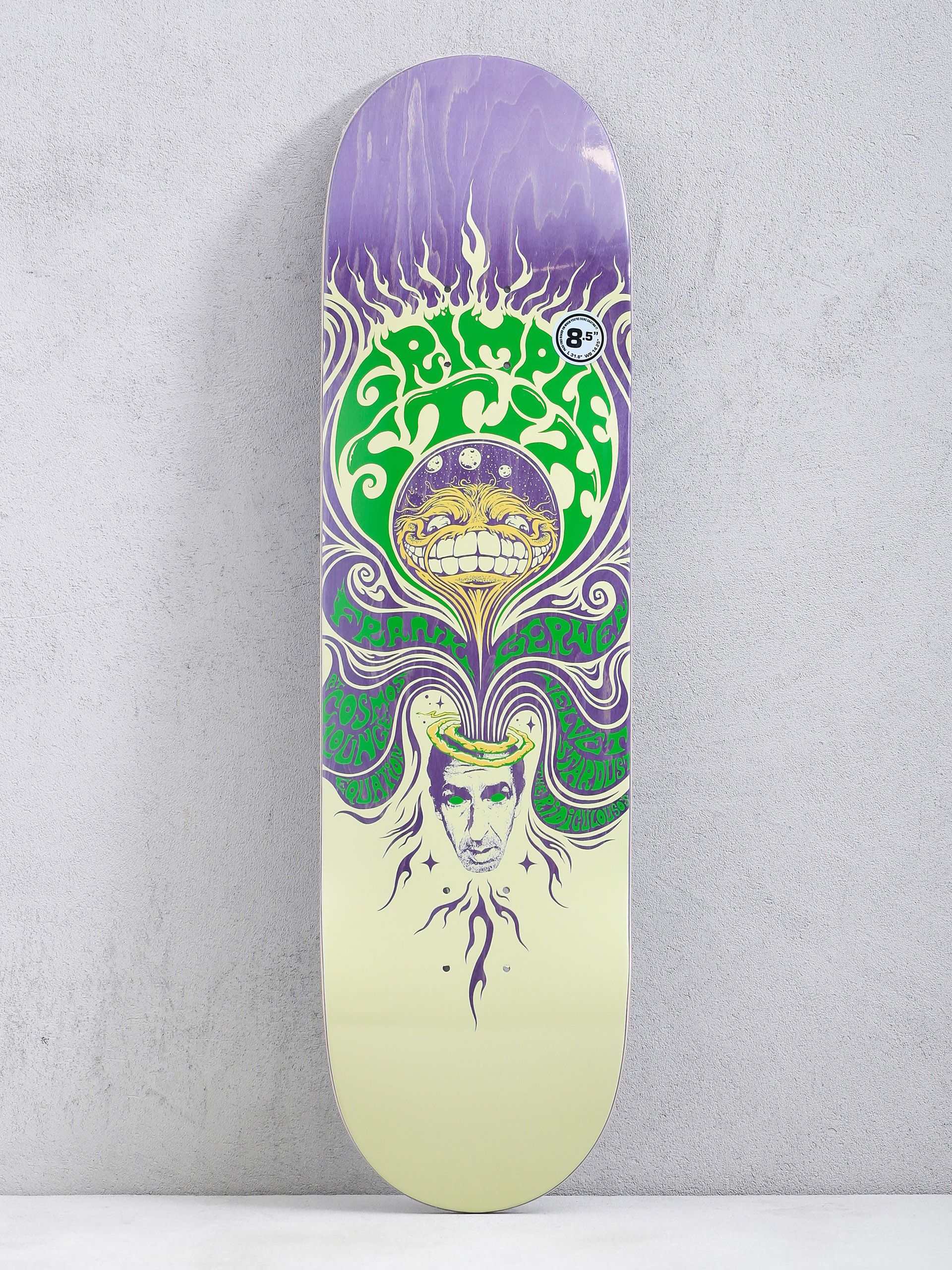 Antihero Gerwer Litho Deck (purple/beige)