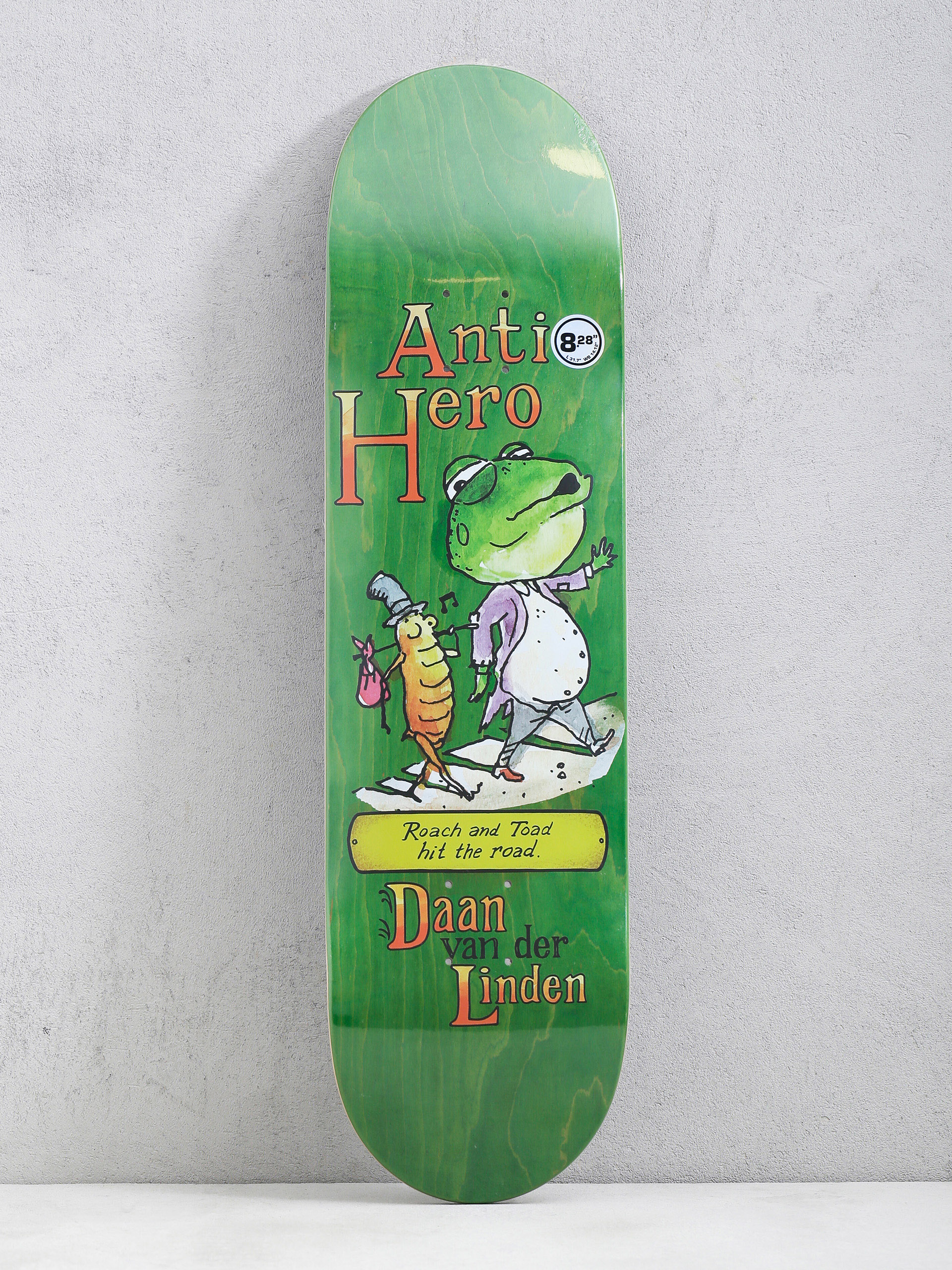 Antihero Daan Roach Toad Deck (green)