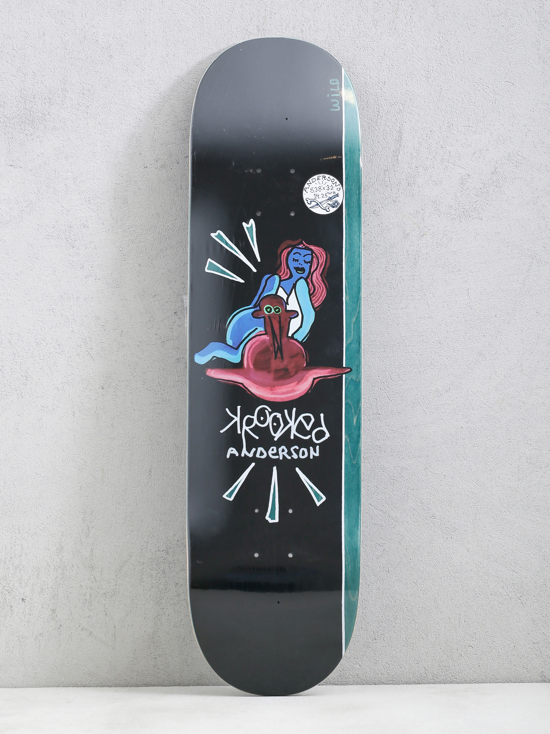 Krooked Manderson Sea Bird Deck (black)